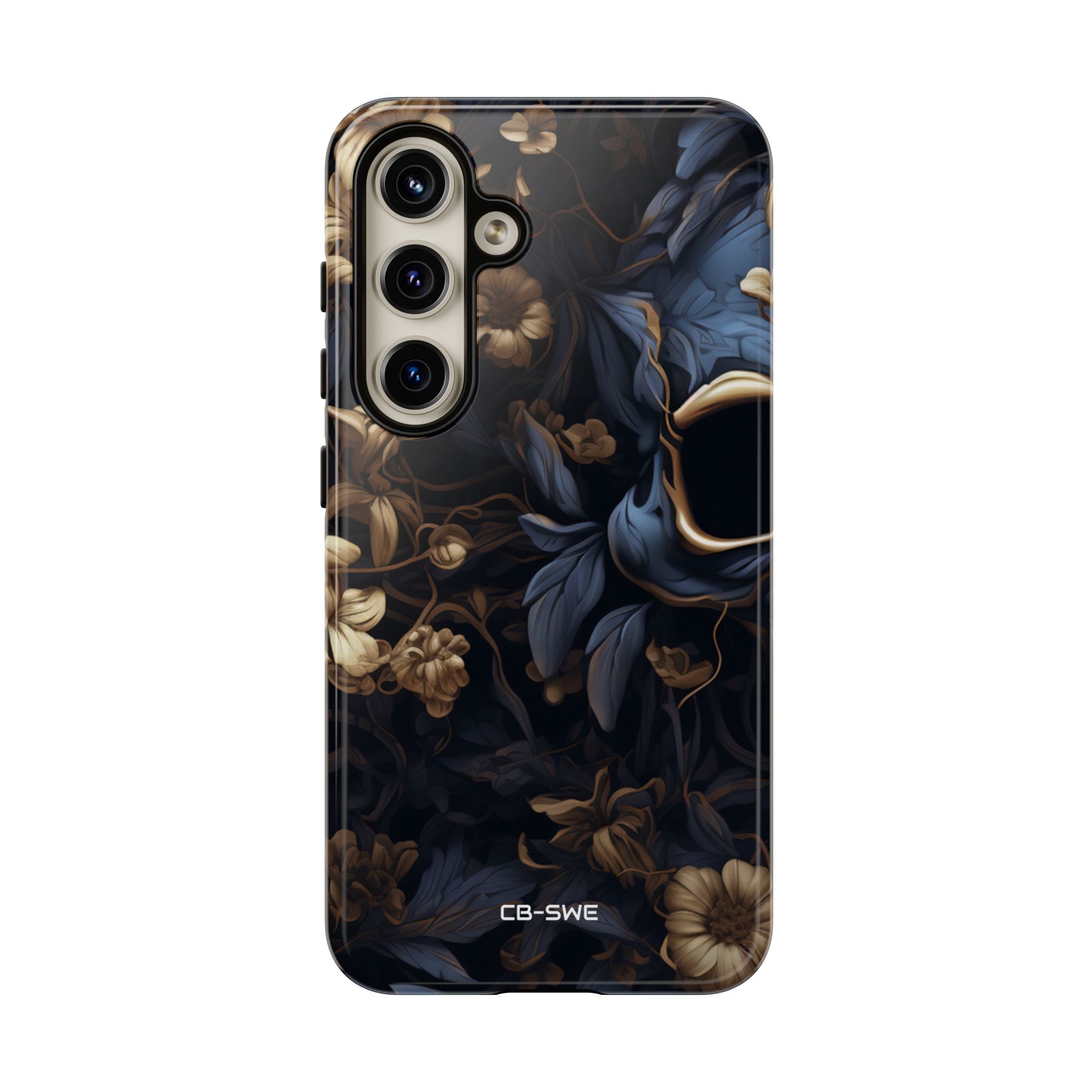 Gothic Floral Skull - Samsung Case
