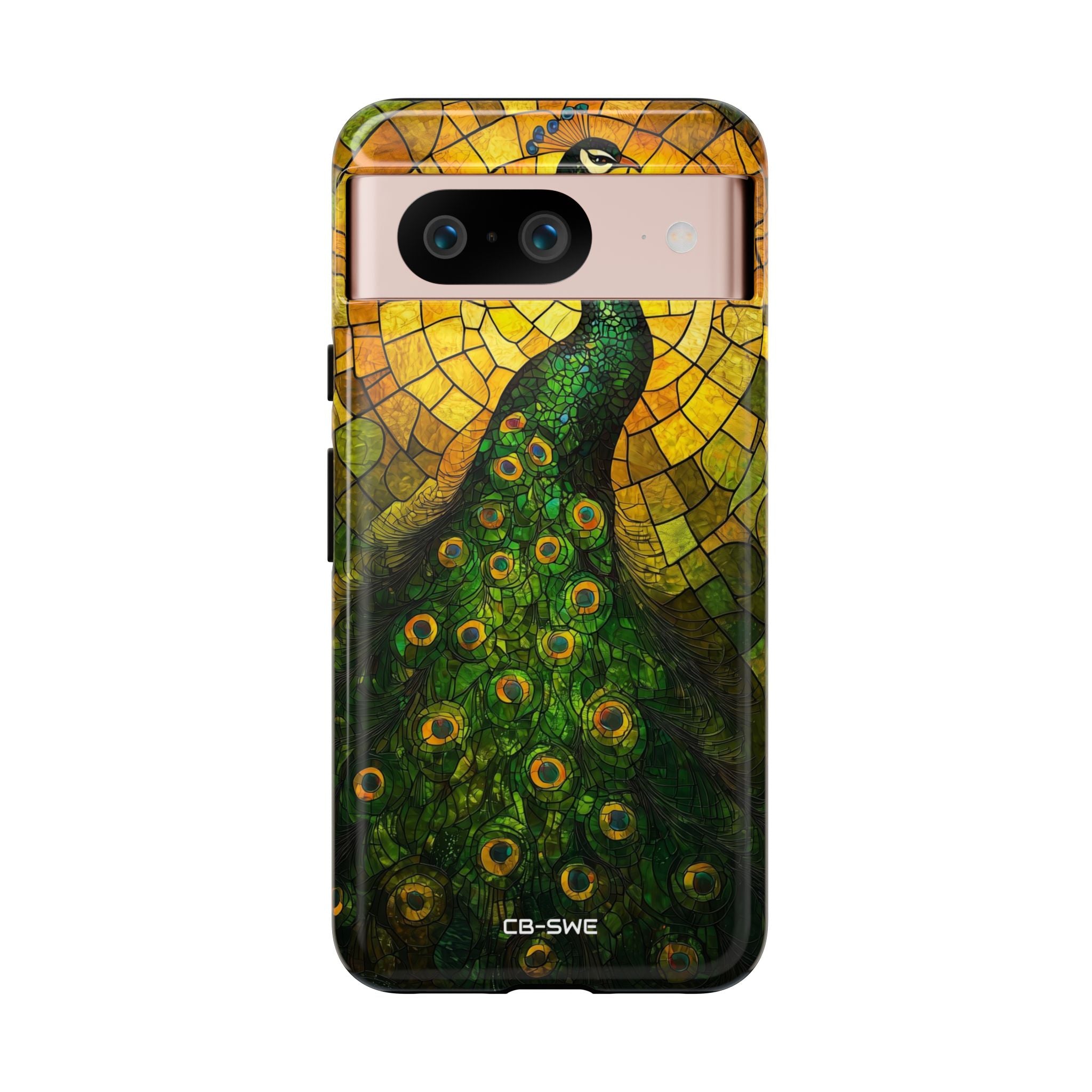 Peacock Spreads Light - Google Pixel Case
