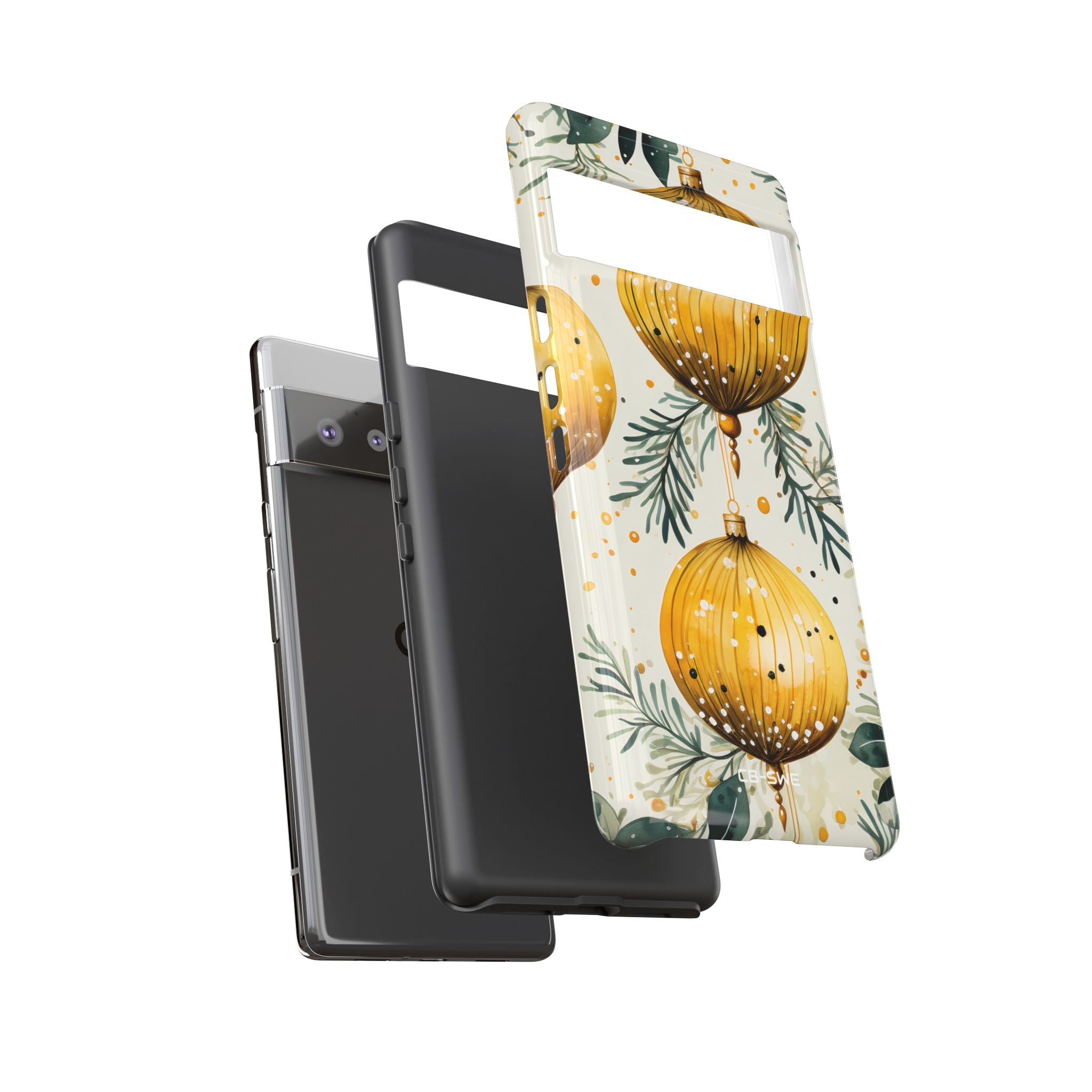Golden Ornaments Shine - Google Pixel Case