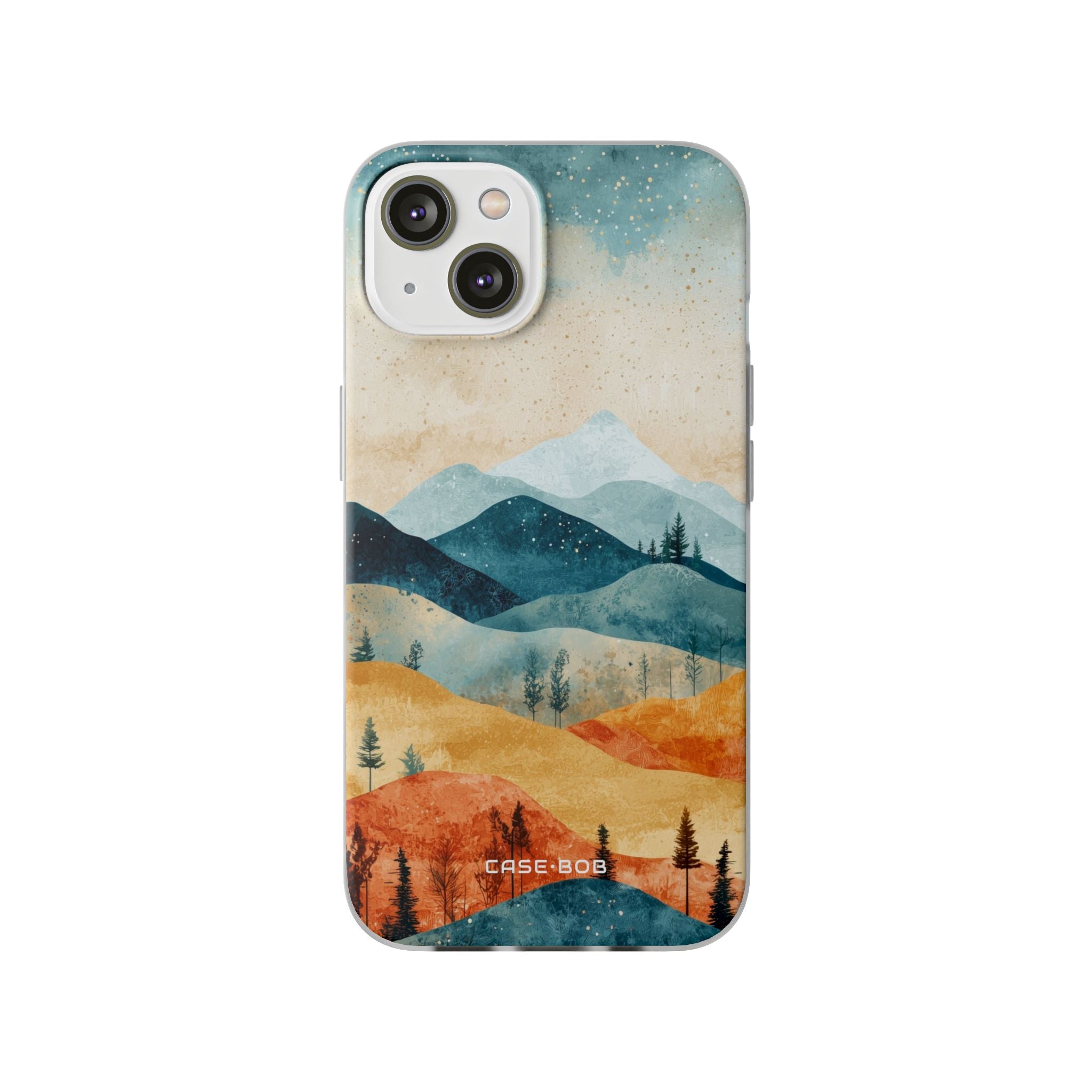 Moonlit Mountains iPhone 14 Case - Soft