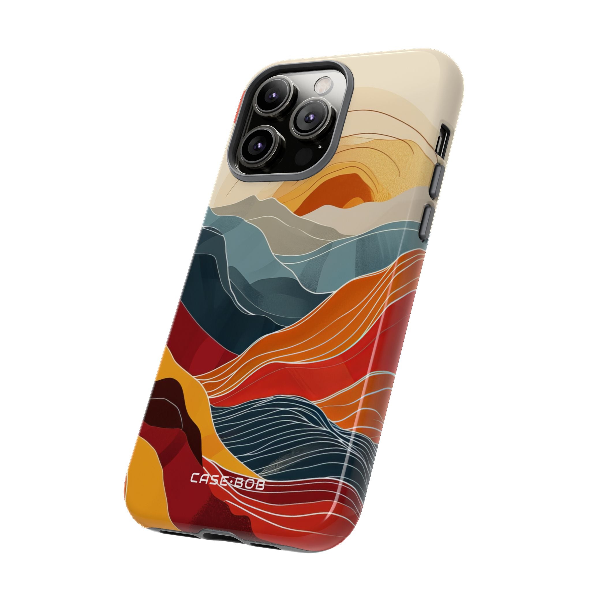 Sunlit Ridges iPhone 14 Pro Max Case - Tough
