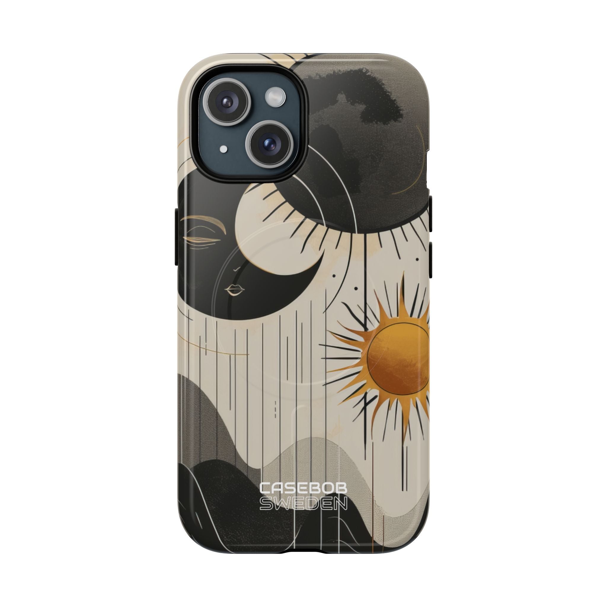 Moon Sun Harmony iPhone 15 - Tough+