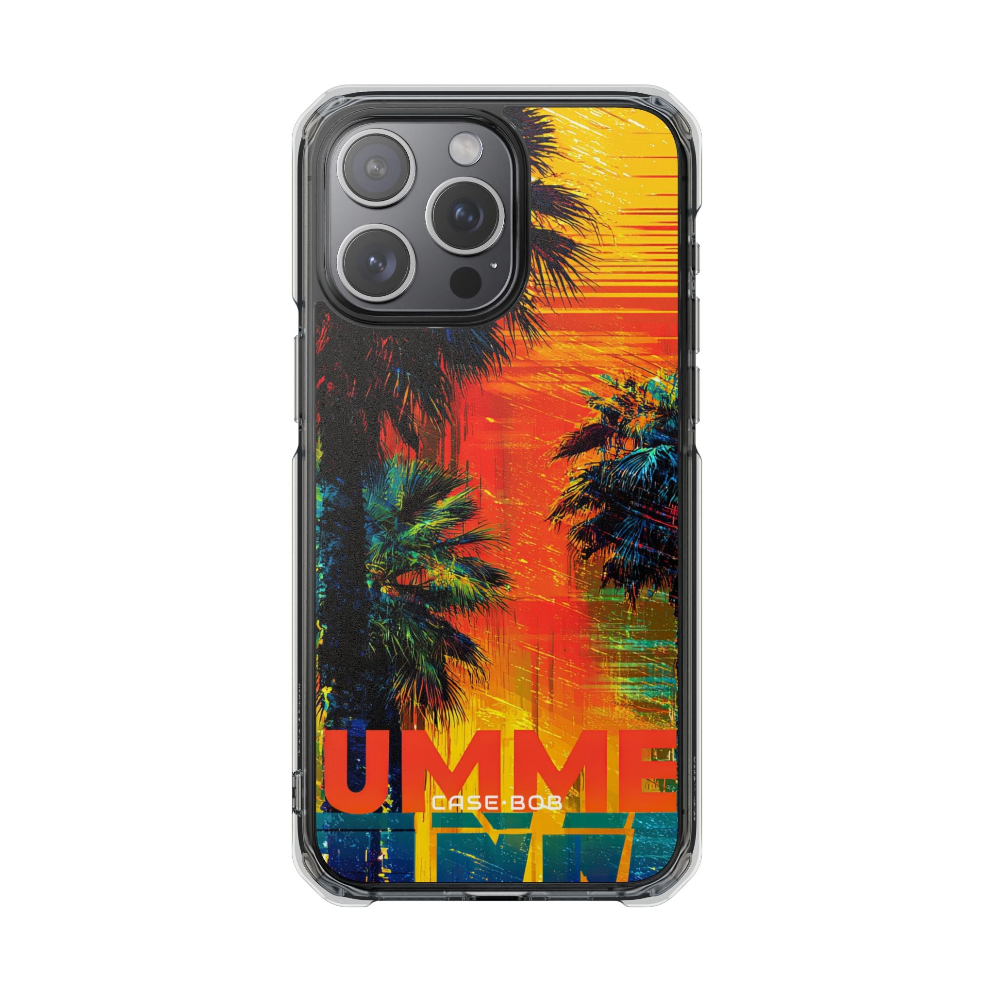 Tropical Sunburst iPhone 15 Pro Max Case - Impact