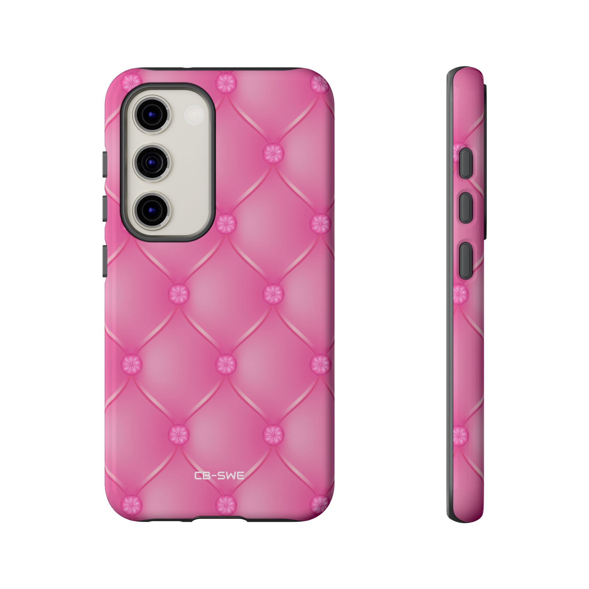 Quilted Pink Elegance - Samsung Case