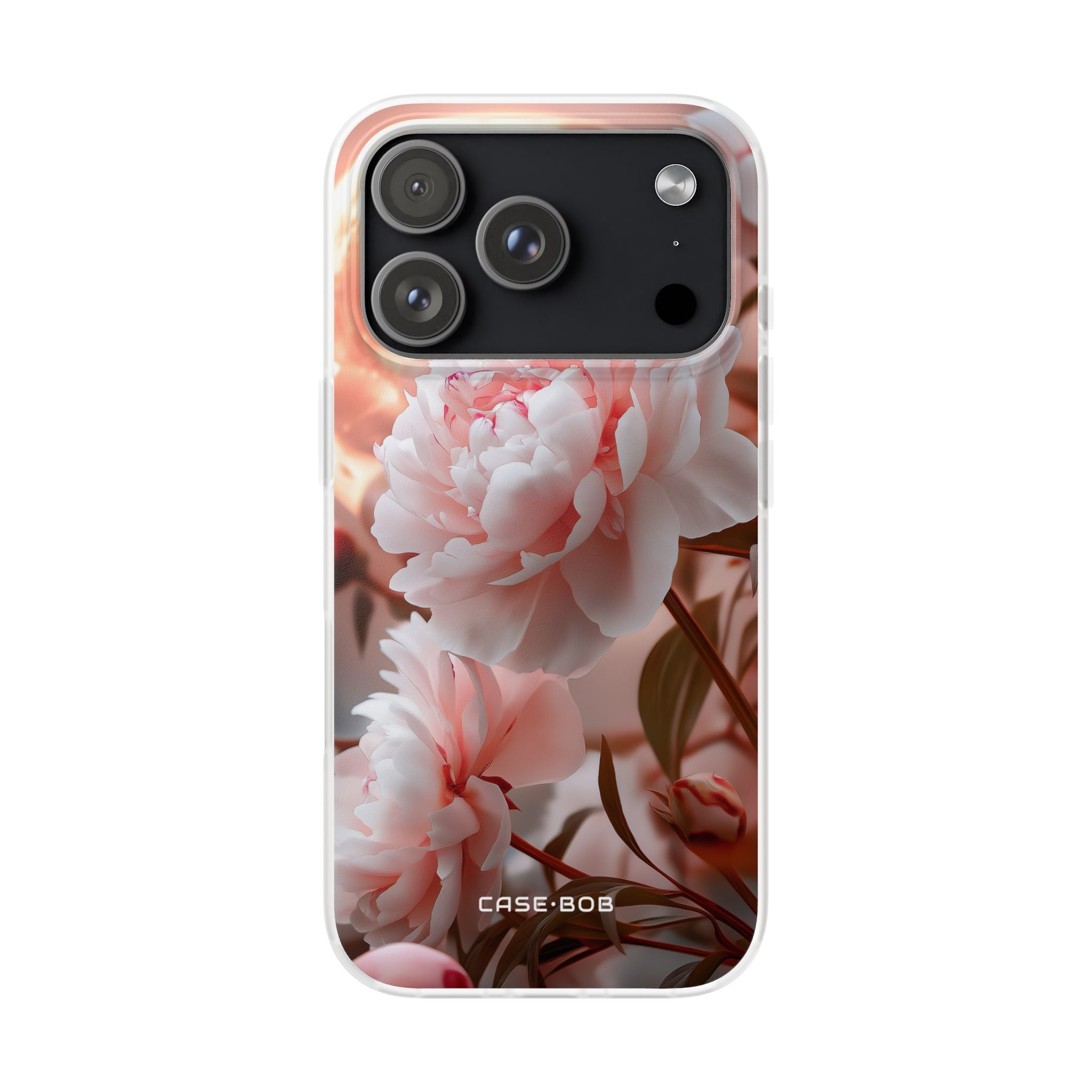 Peony Moonlight iPhone 17 Pro Case - Soft