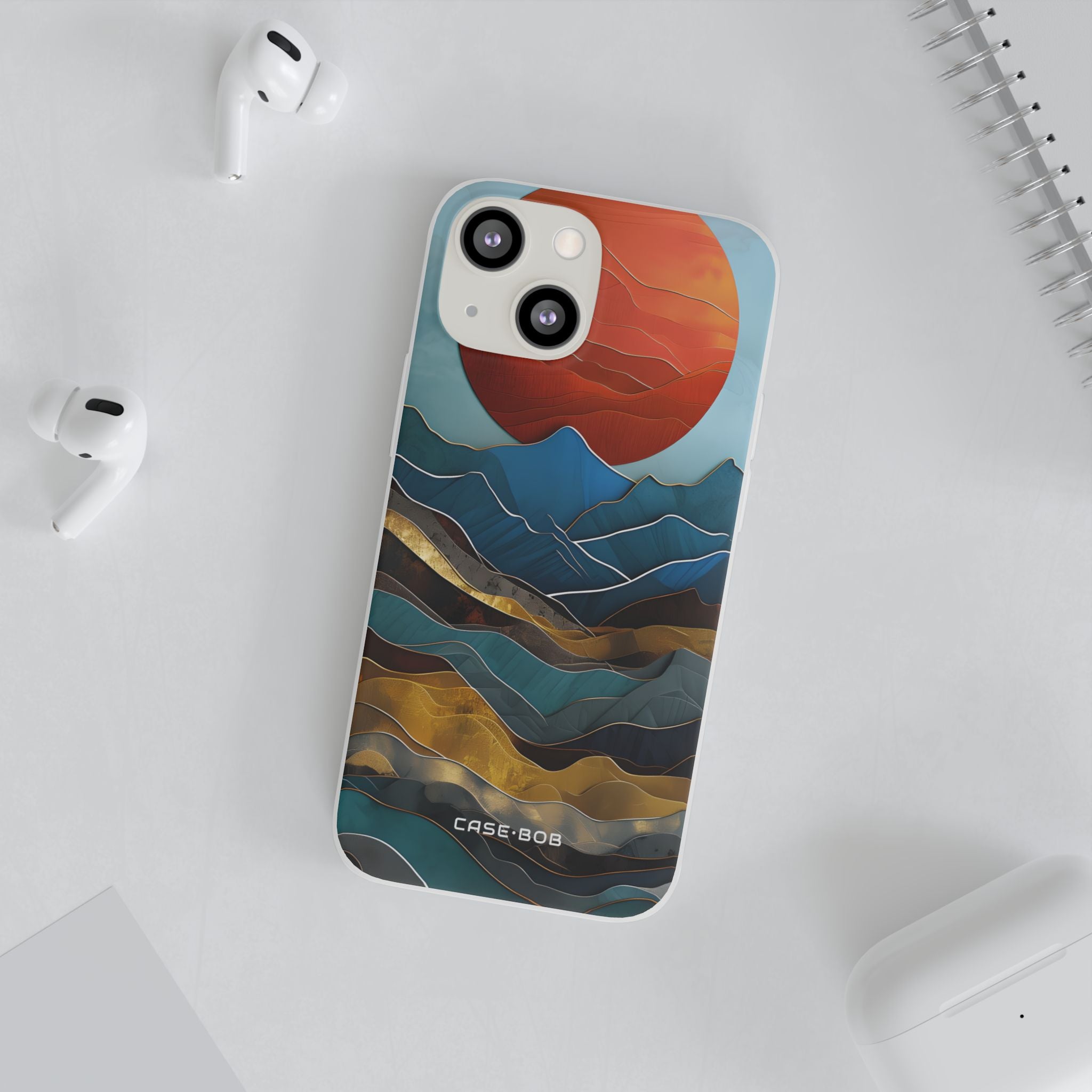 Solar Peak iPhone 13 mini Case - Soft