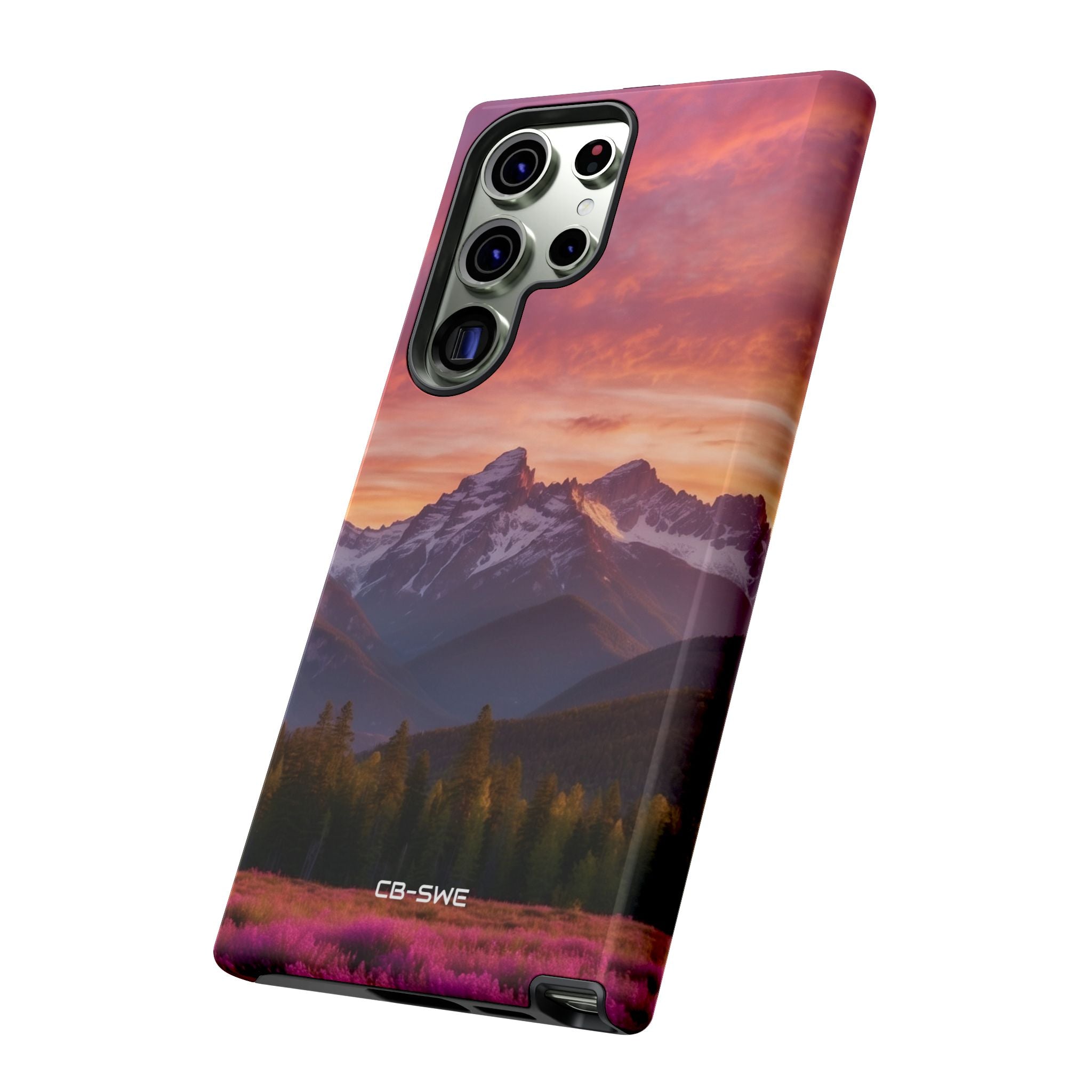 Mountain Peaks Glow - Samsung Case