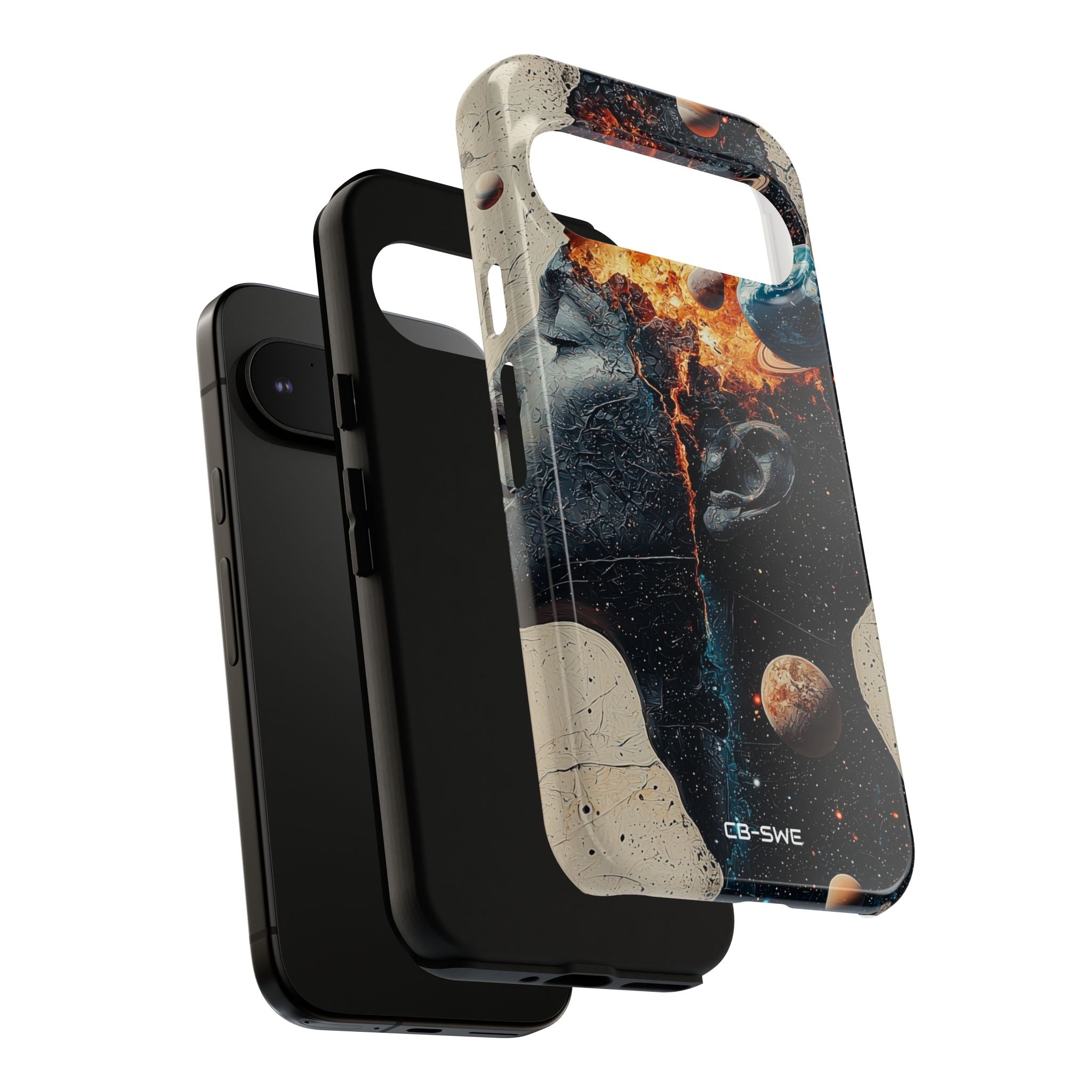 Cosmic Mind Erupts - Google Pixel Case