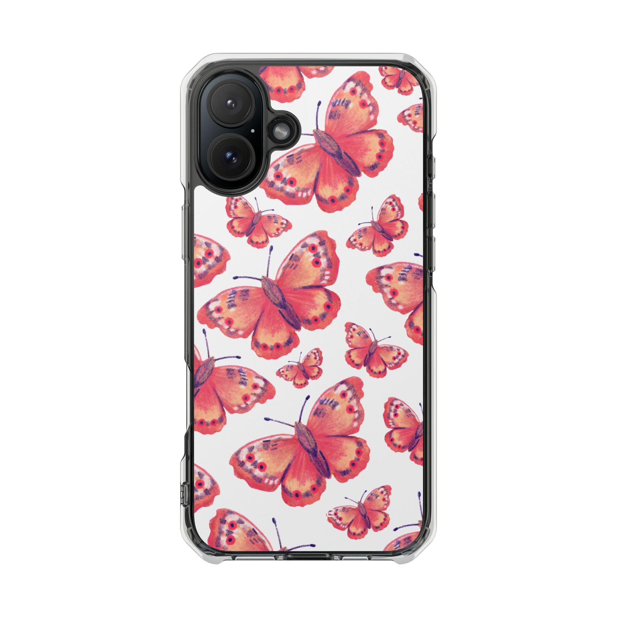 Vibrant Butterfly Dance iPhone Case - Impact