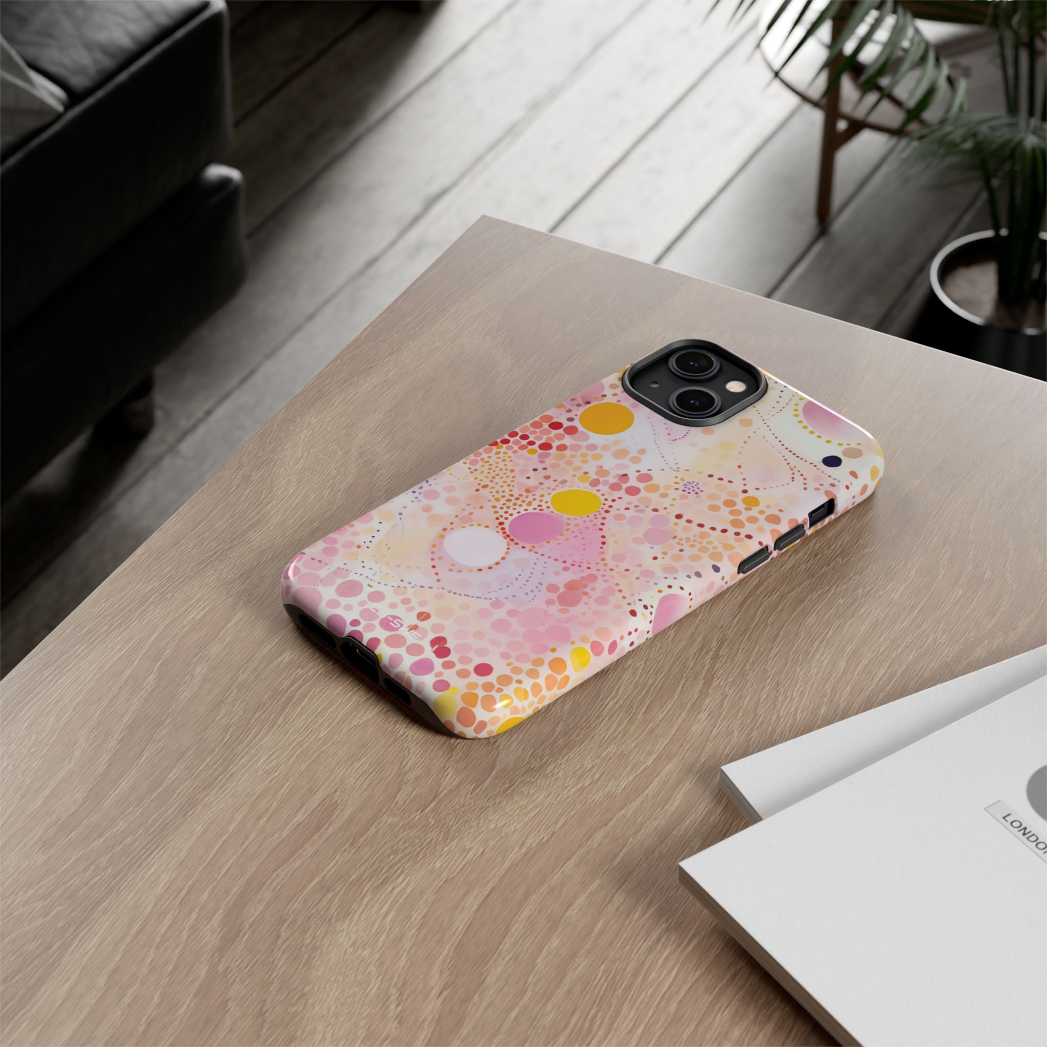 Bubbles Dance Light - iPhone Case