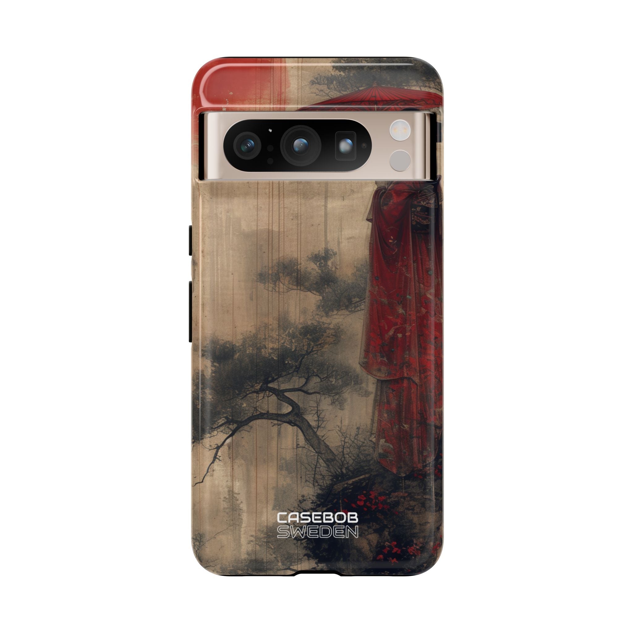Vista Ombrello Cremisi Google Pixel 8 - Tough