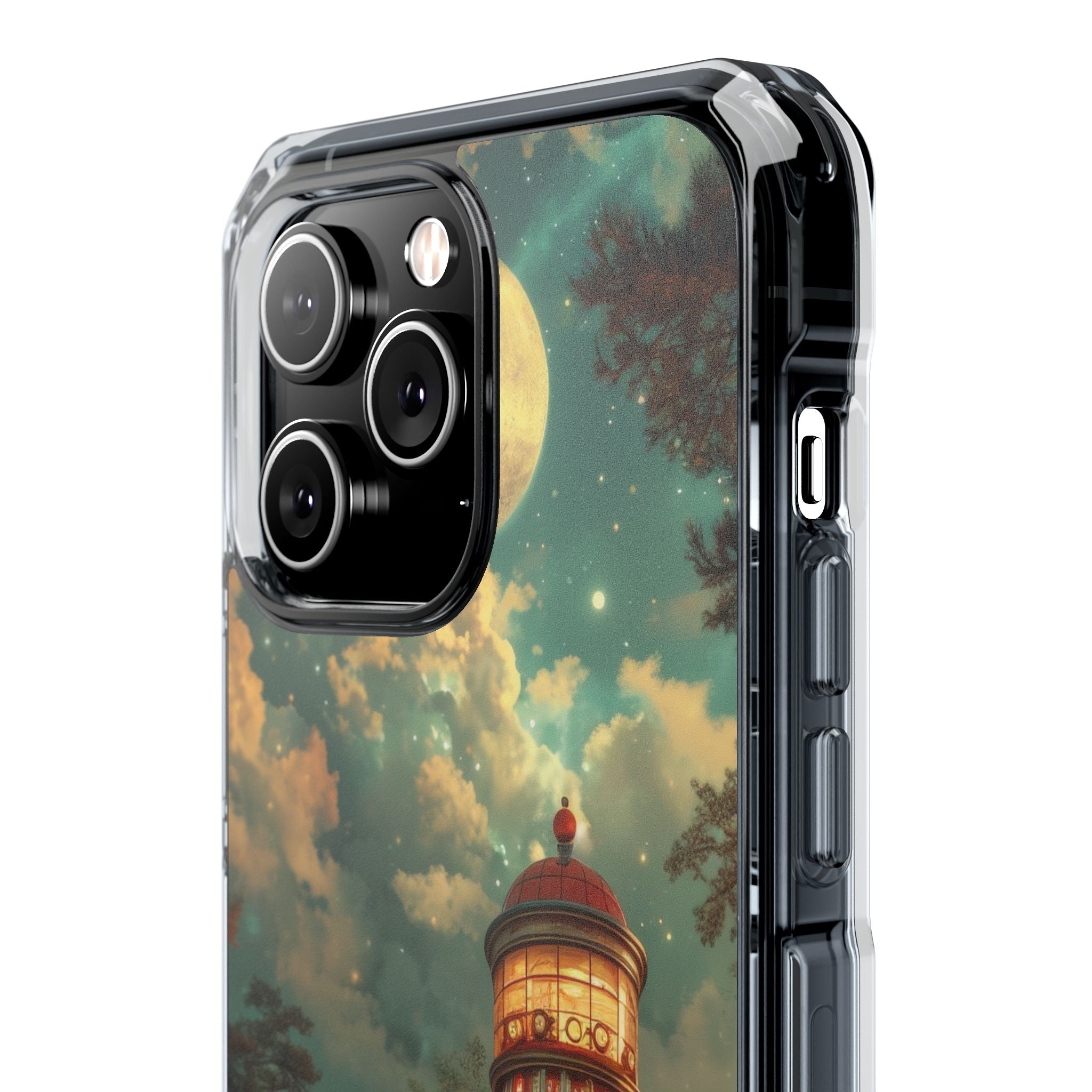 Retro Moonlight Cafe iPhone 14 - Impact Clear+