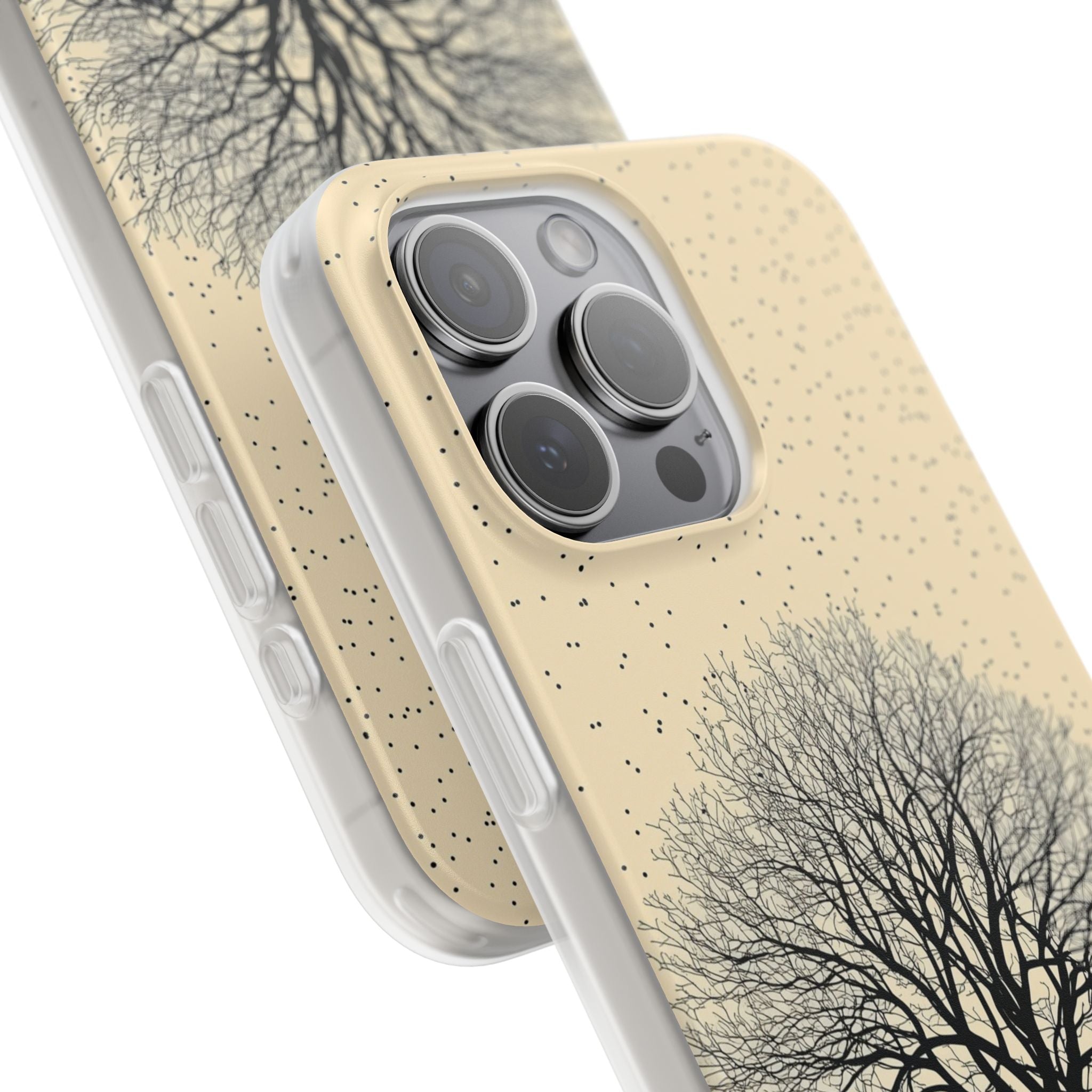 Silent Branches iPhone 15 Pro Max Case - Soft