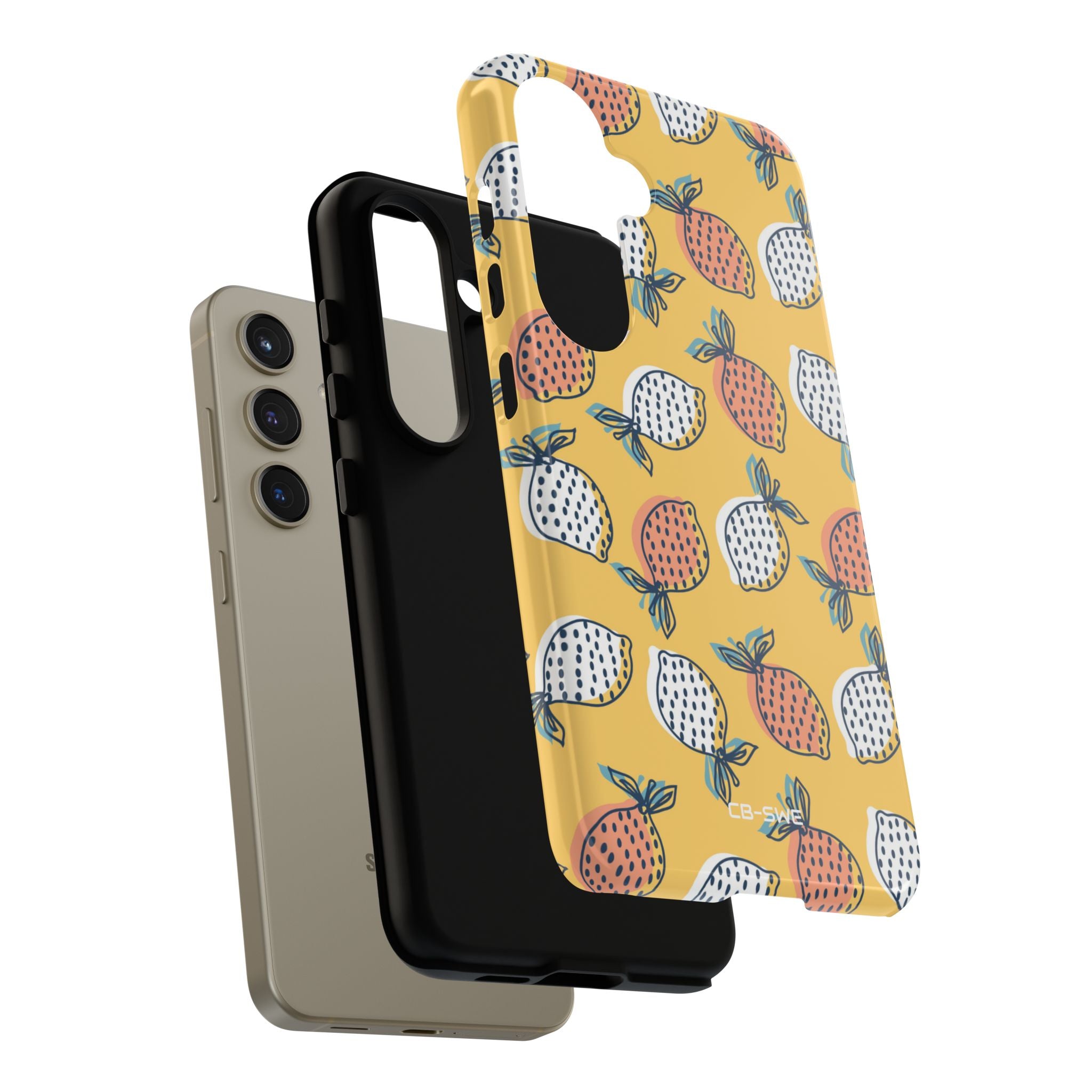 Lemons Dance Playfully - Samsung Case
