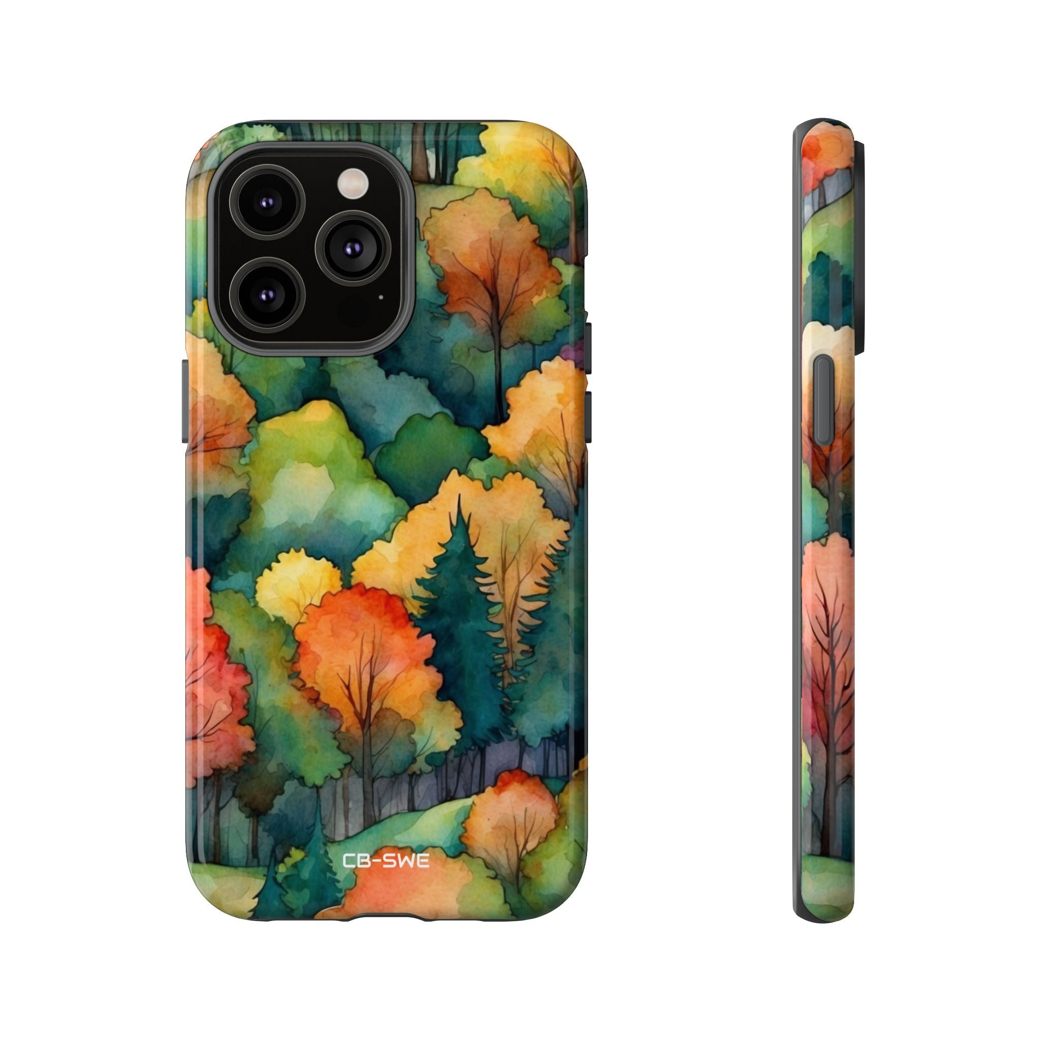 Autumn Leaves Dance - iPhone Case