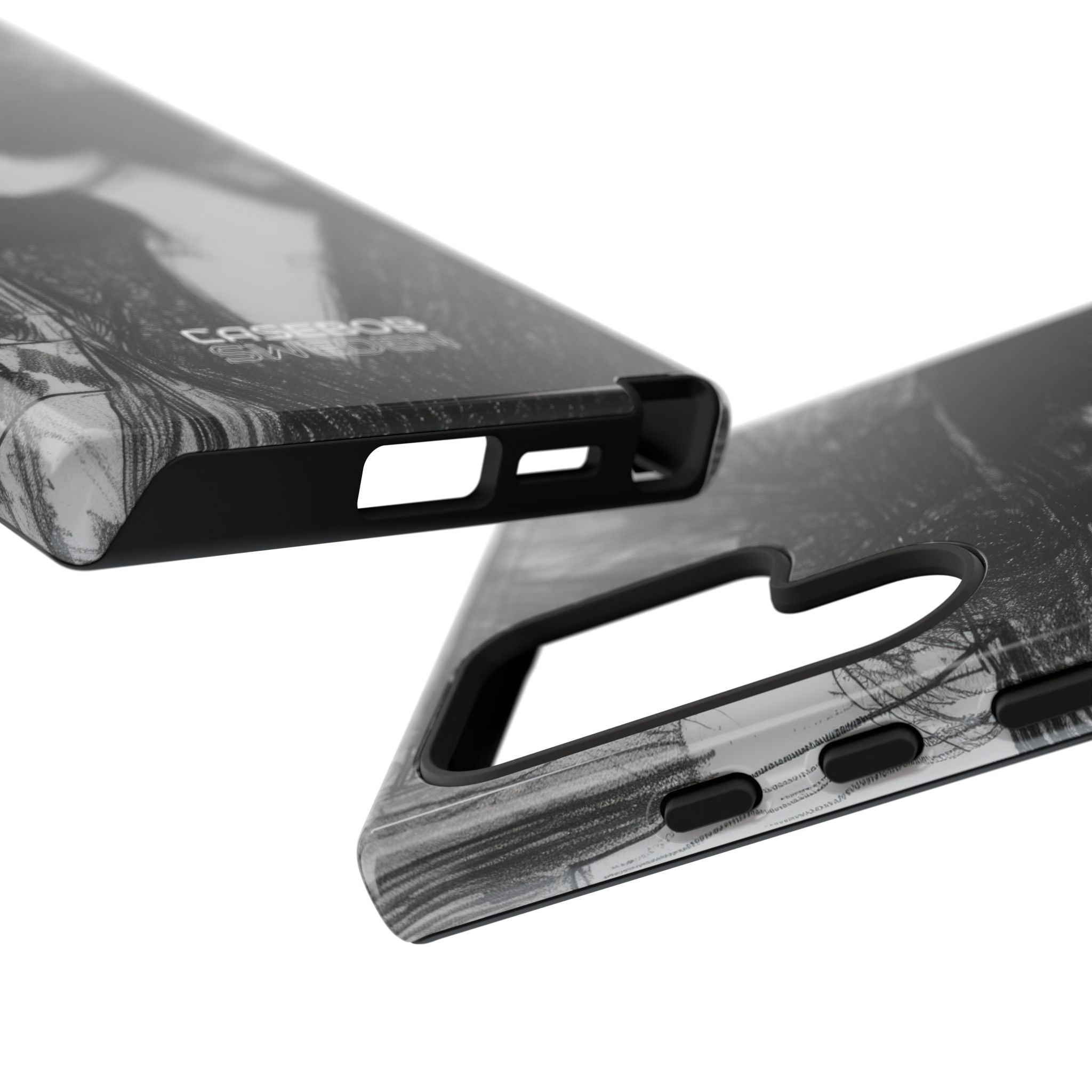 Vintage Feather Elegance Samsung S24 - Tough