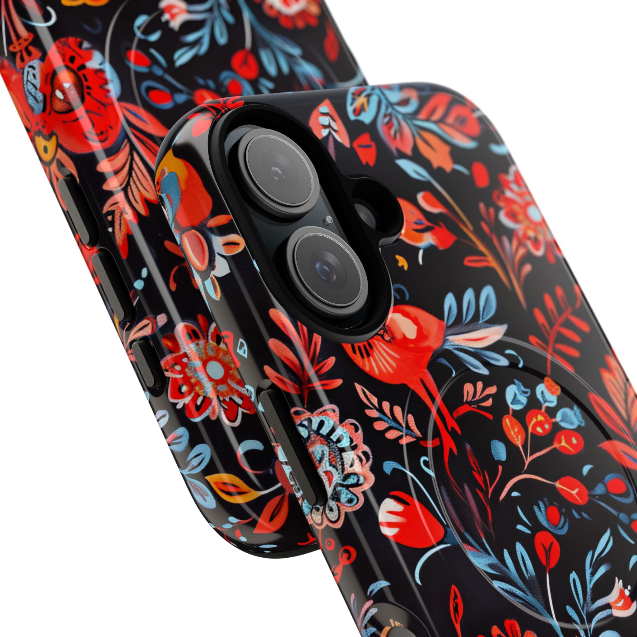 Vivid Birdscape iPhone 16 Case - Tough+