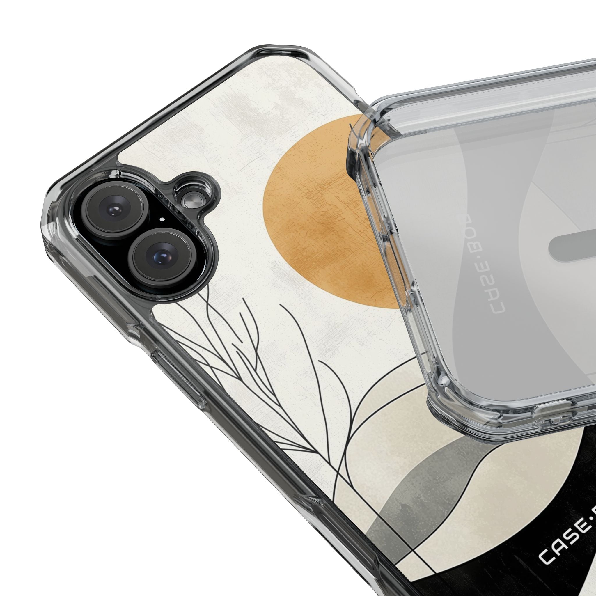 Orange Halo iPhone 16 Plus Case - Impact