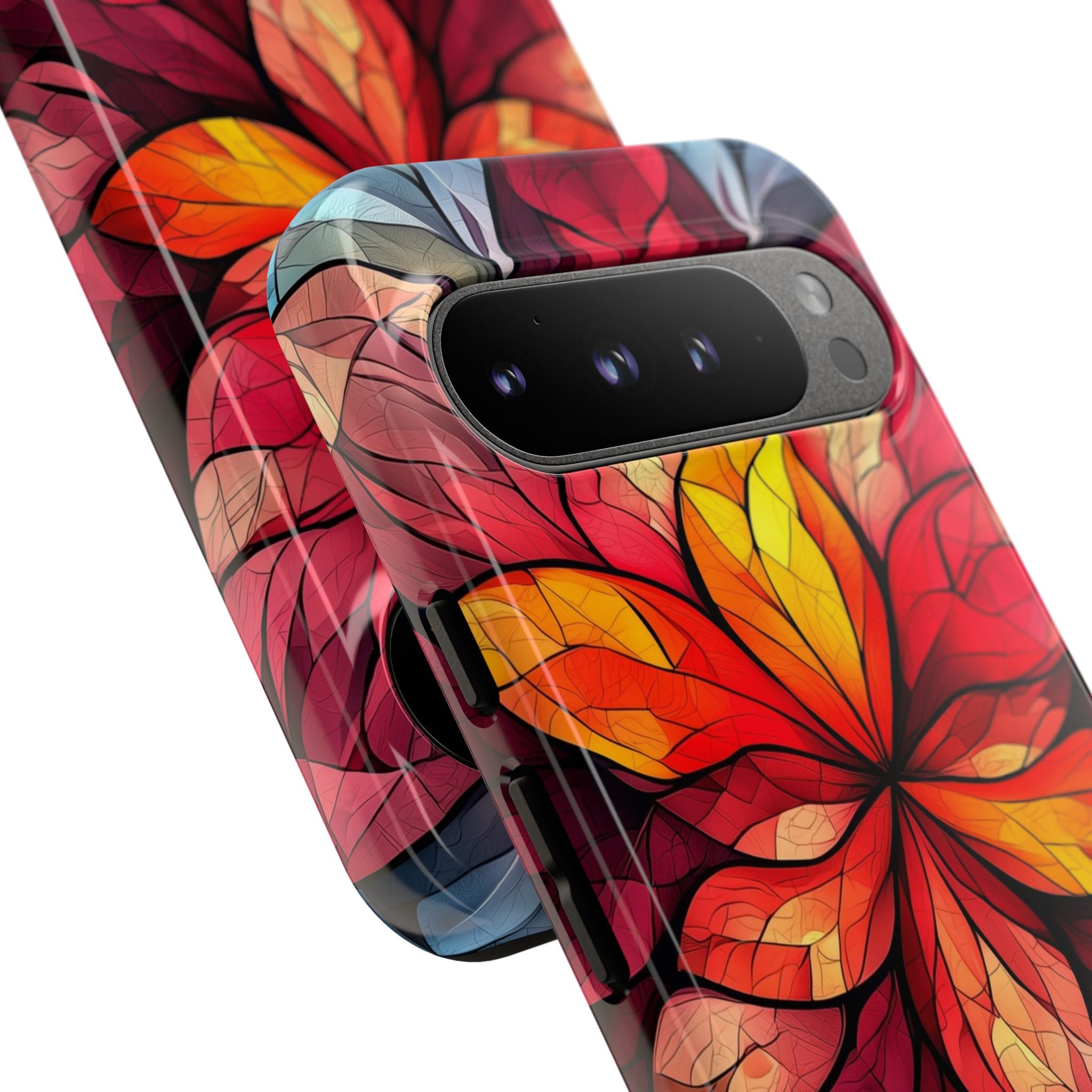 Flame Blossoms Glow - Google Pixel Case