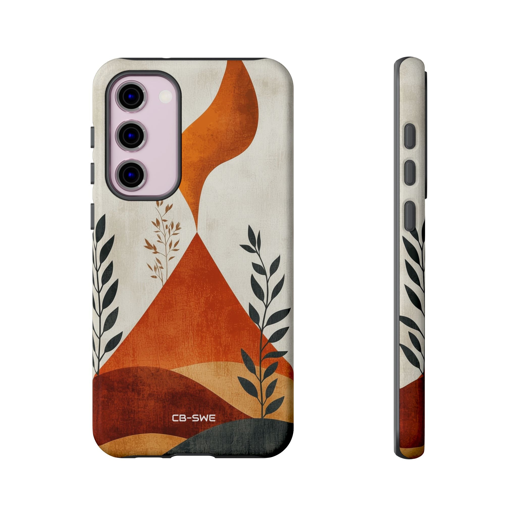 Flames Touch Mountains - Samsung Case