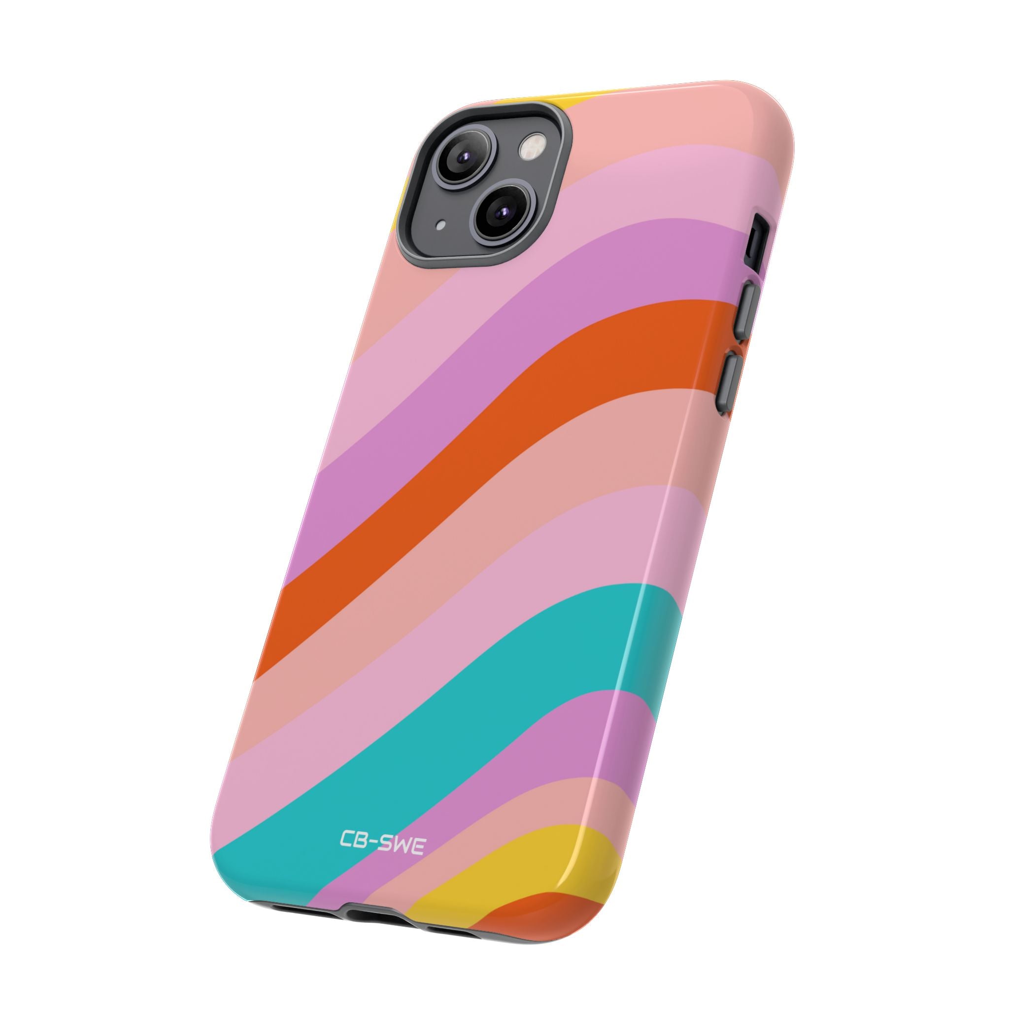 Fluid Color Waves - iPhone Case