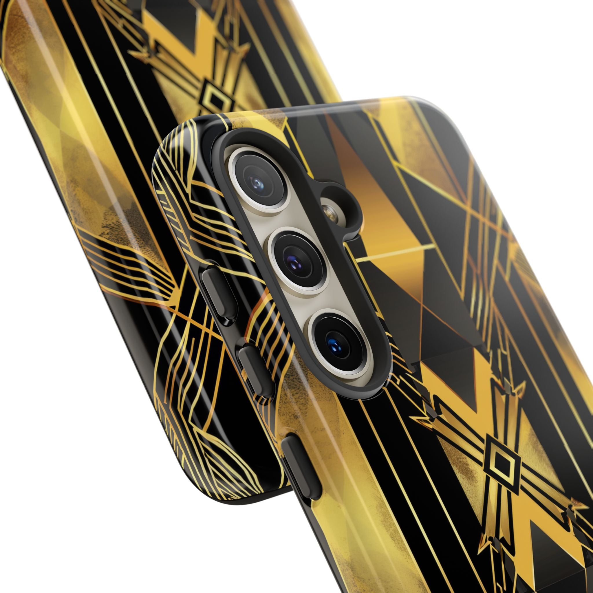 Golden Diamond Radiance Samsung S24 Case - Tough