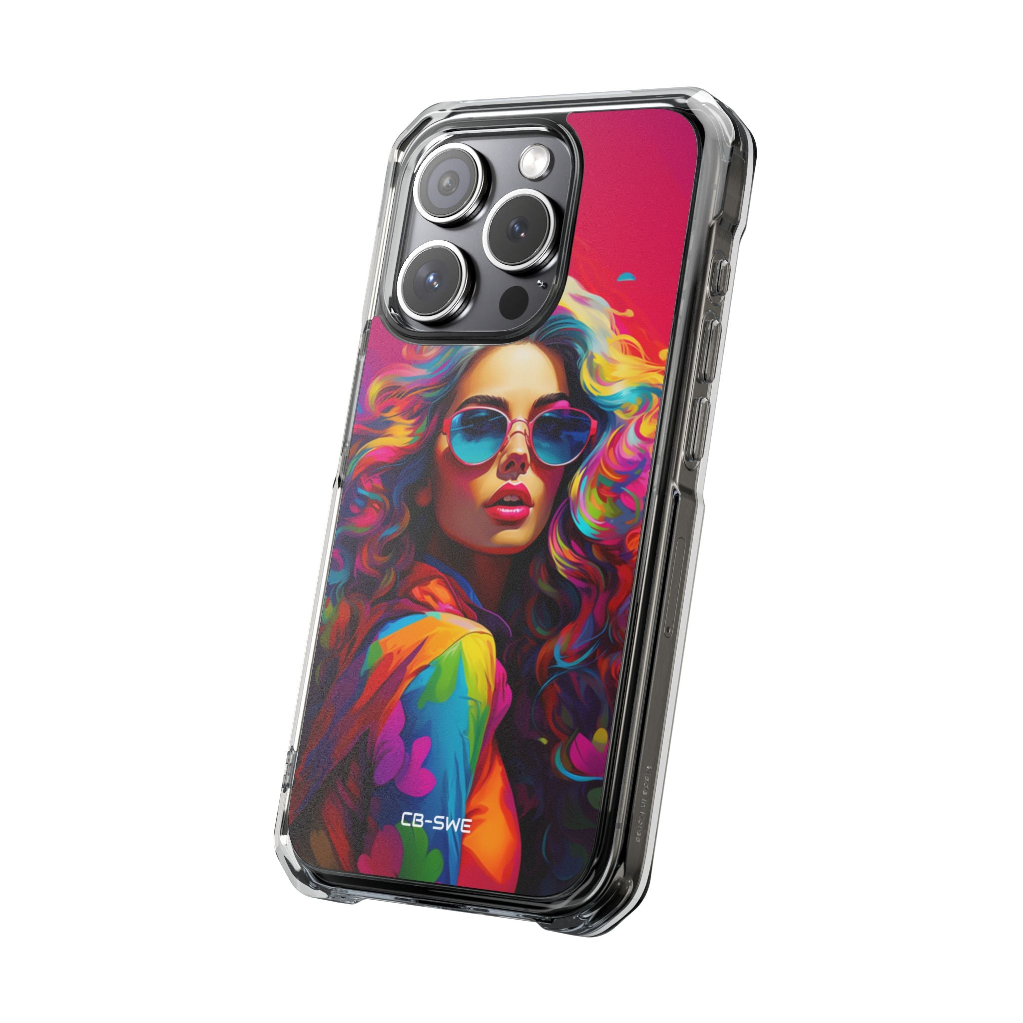 Surreal Color Fusion iPhone Case - Impact