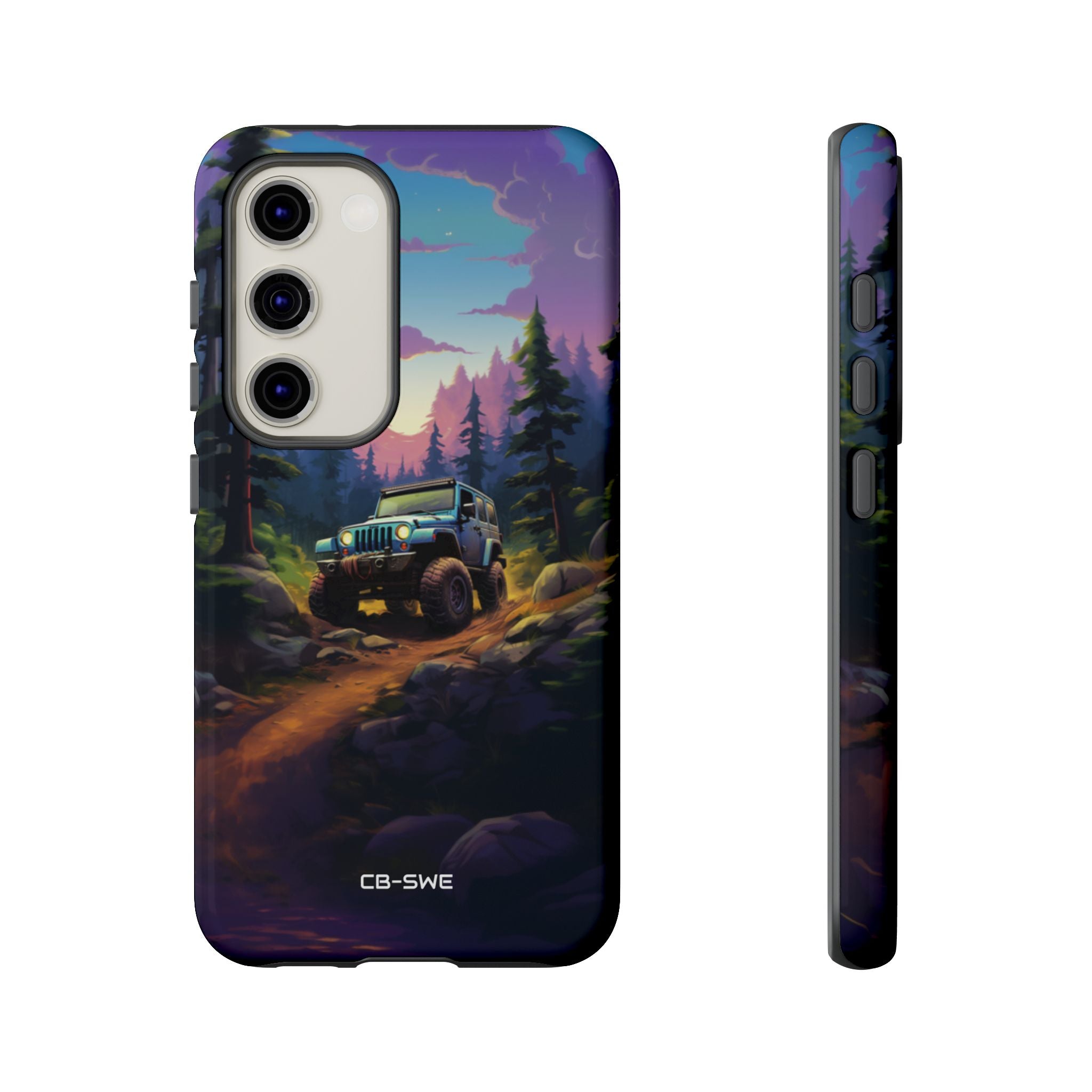 Sunset Forest Drive - Samsung Case