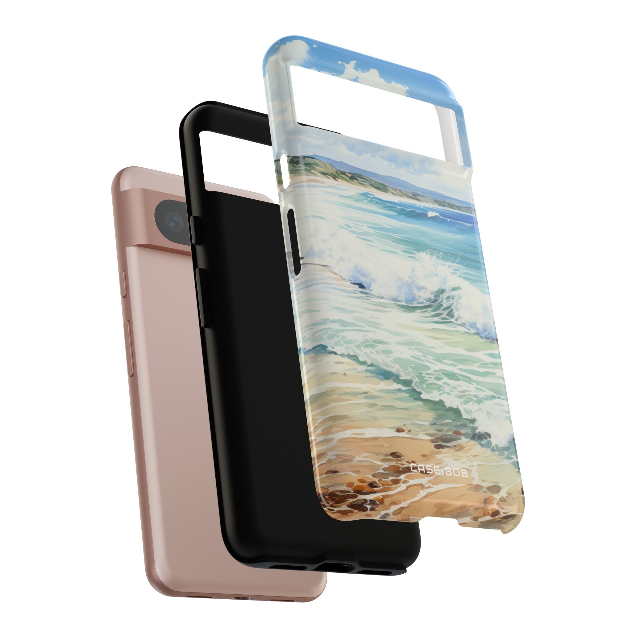Foamy Wave Breeze Google Pixel 8 Case - Tough