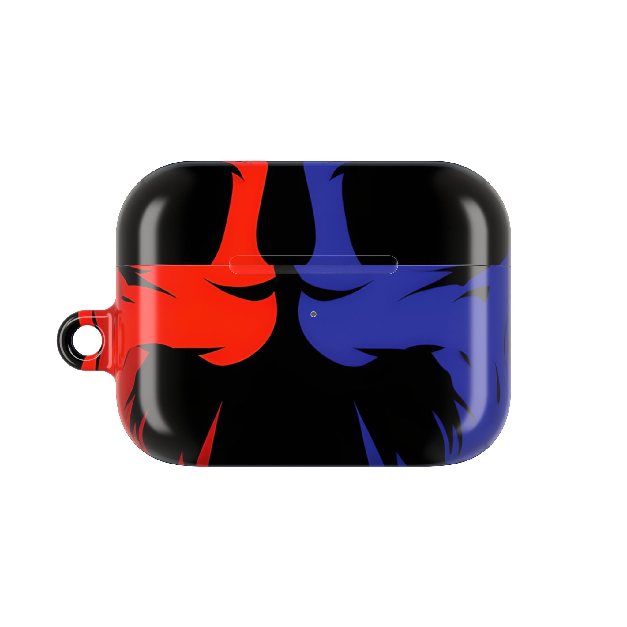 Dual Skulls RedBlue - AirPods Case