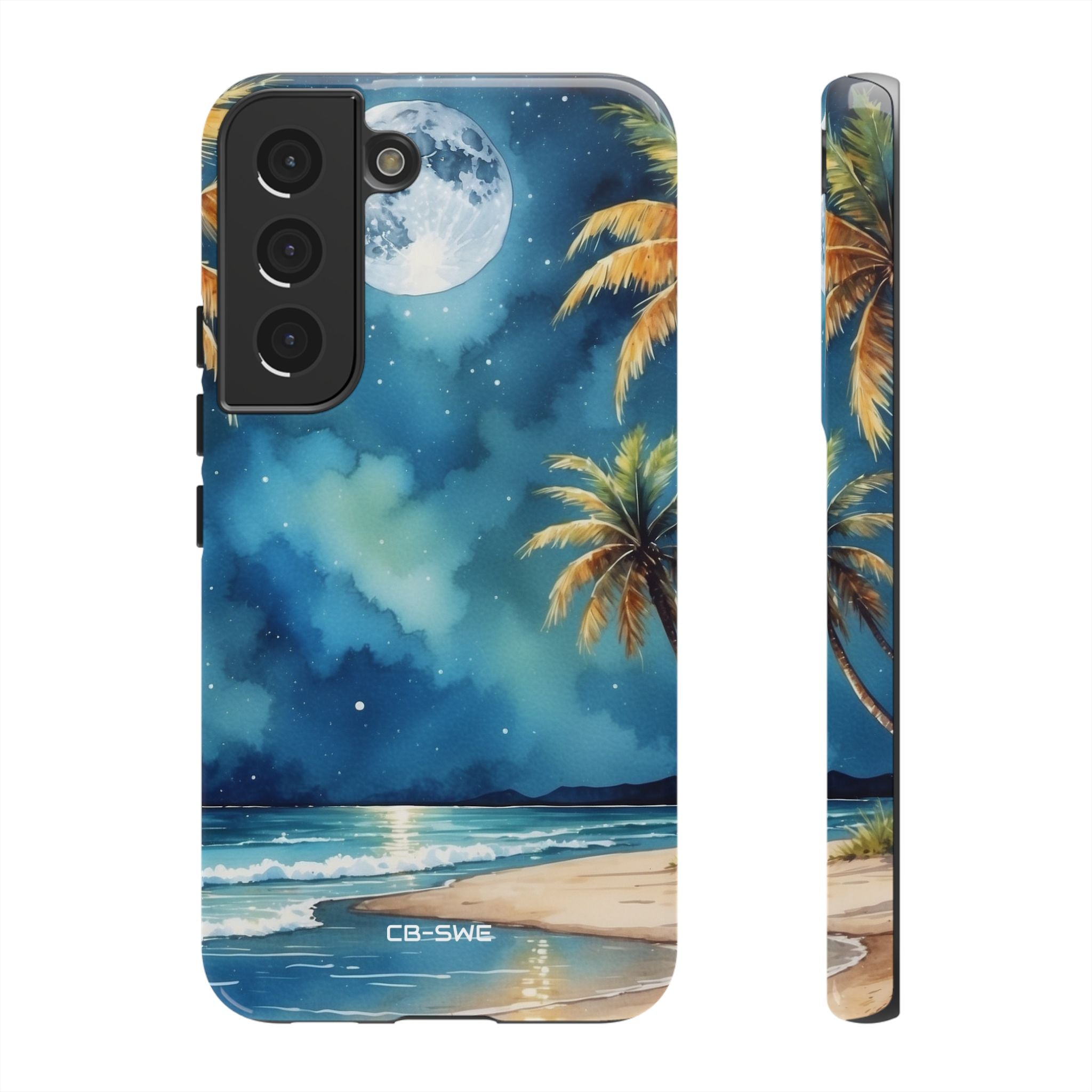 Moonlight Kisses Waves - Samsung Case