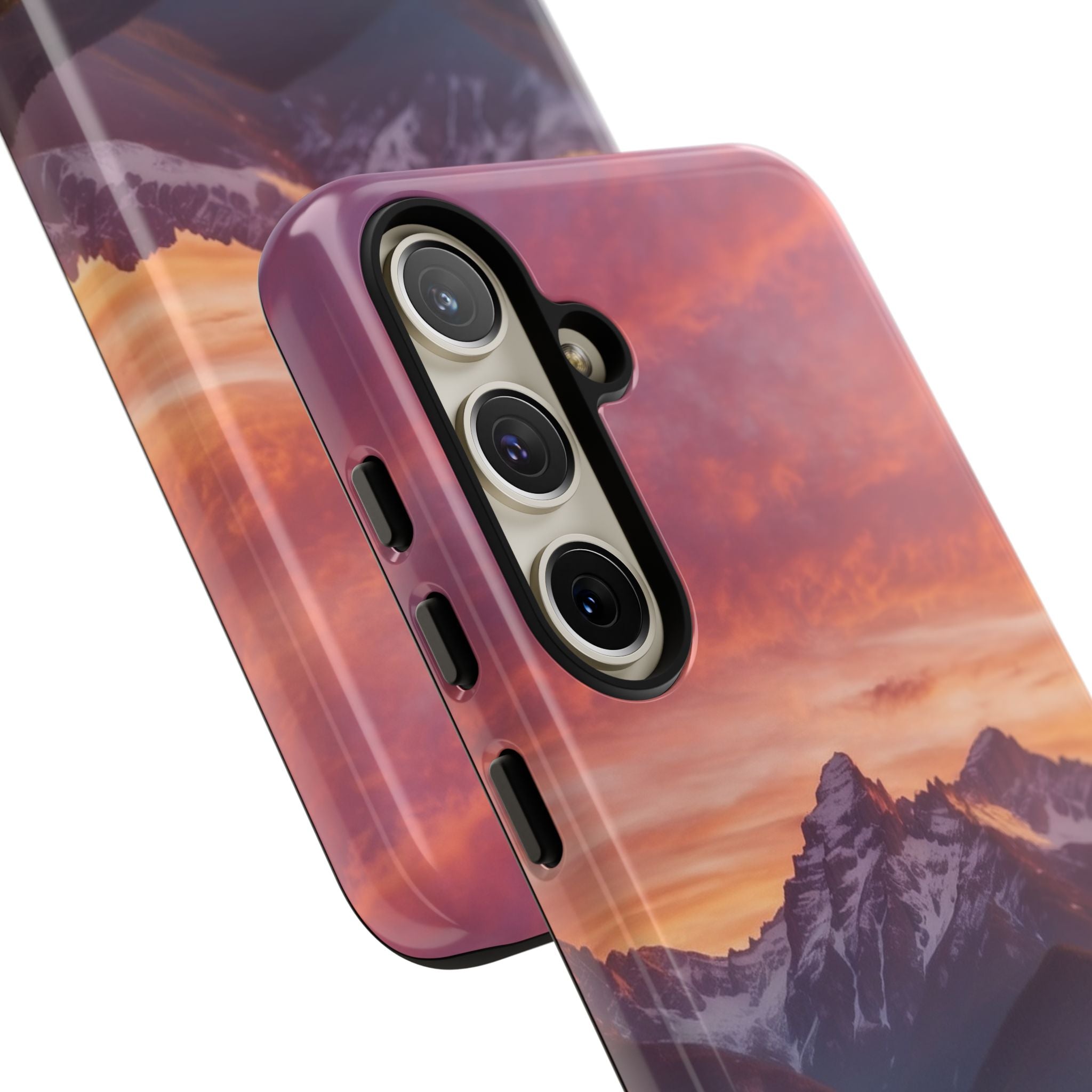 Mountain Peaks Glow - Samsung Case