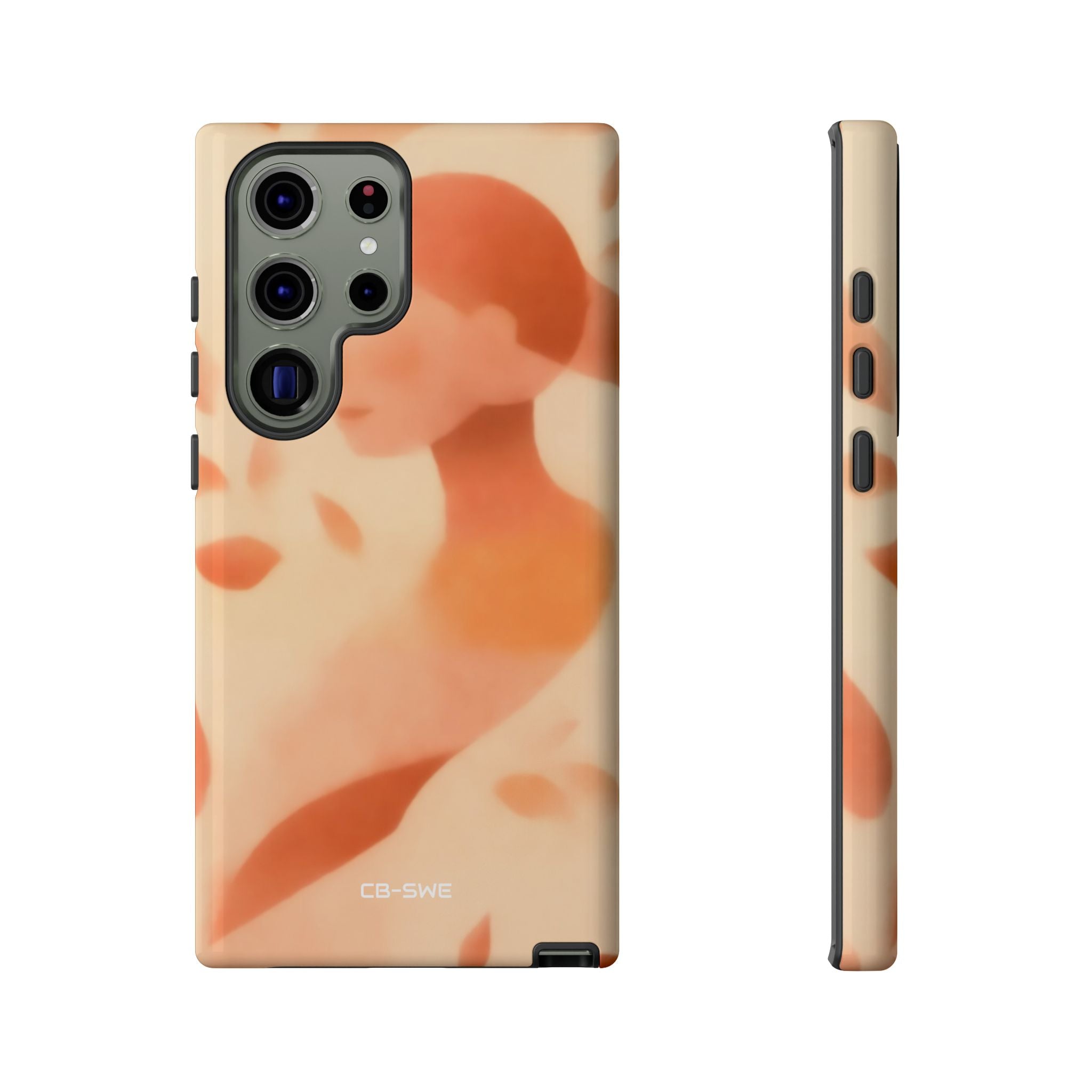 Leaf Embraces Woman - Samsung Case