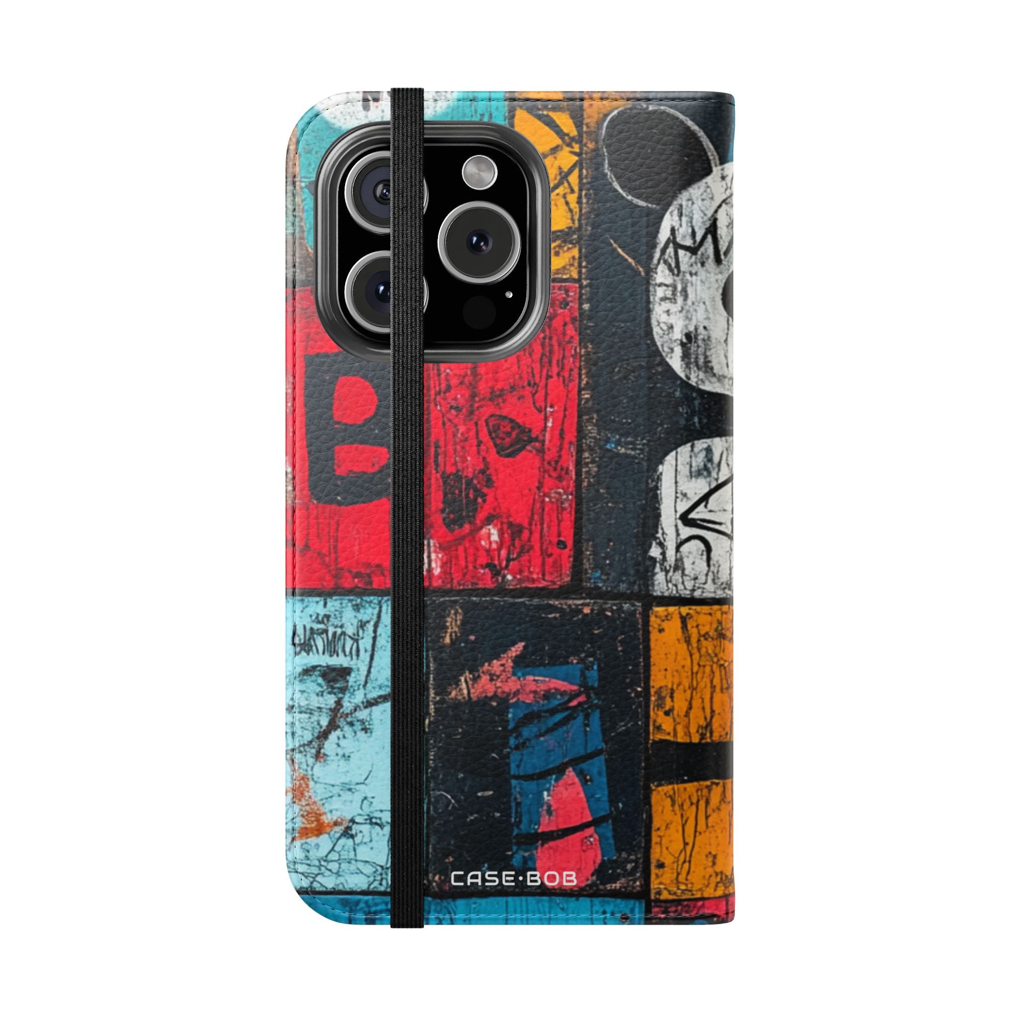 White Orb Graffiti - iPhone 16 Pro Case - Wallet