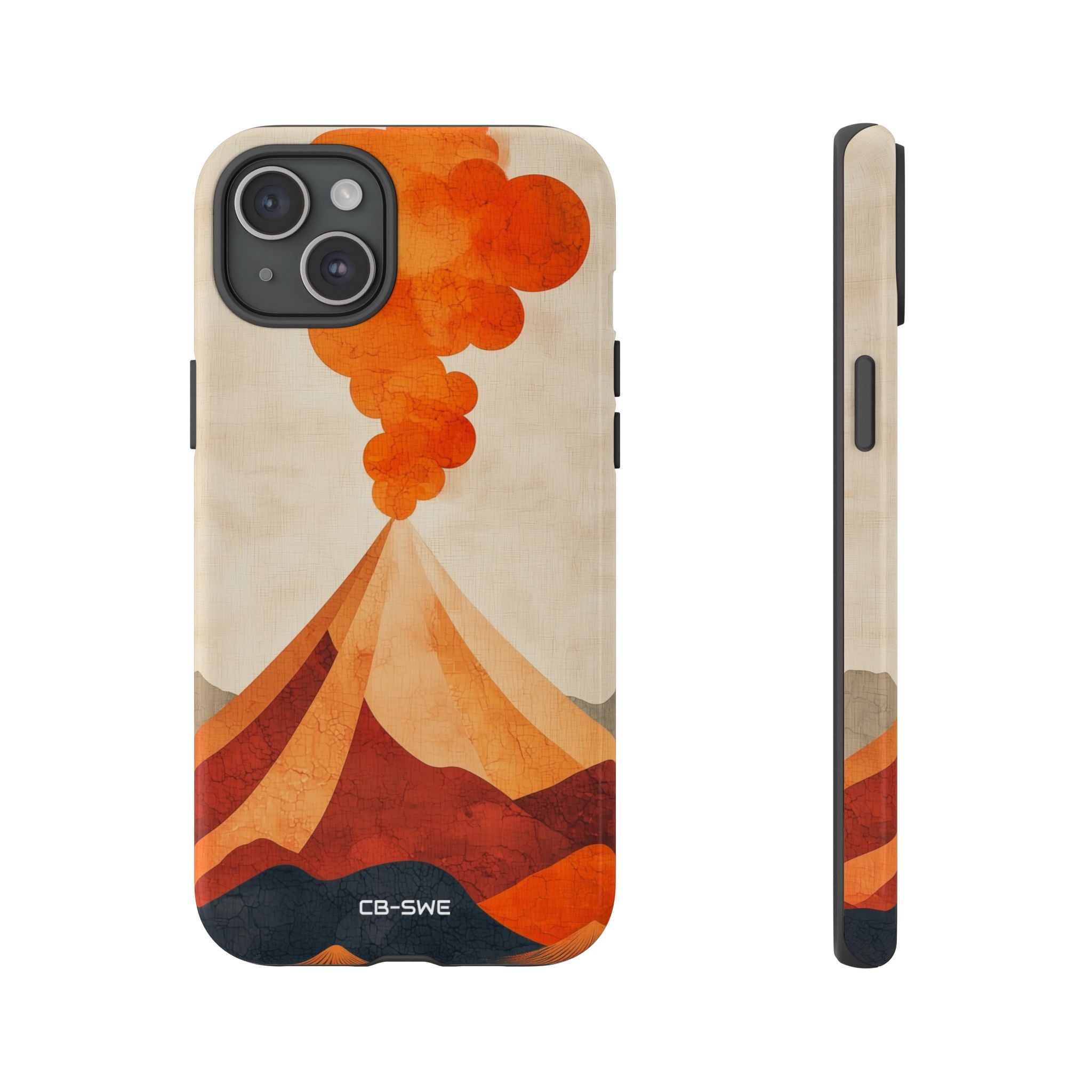 Erupting Heat Waves - iPhone Case