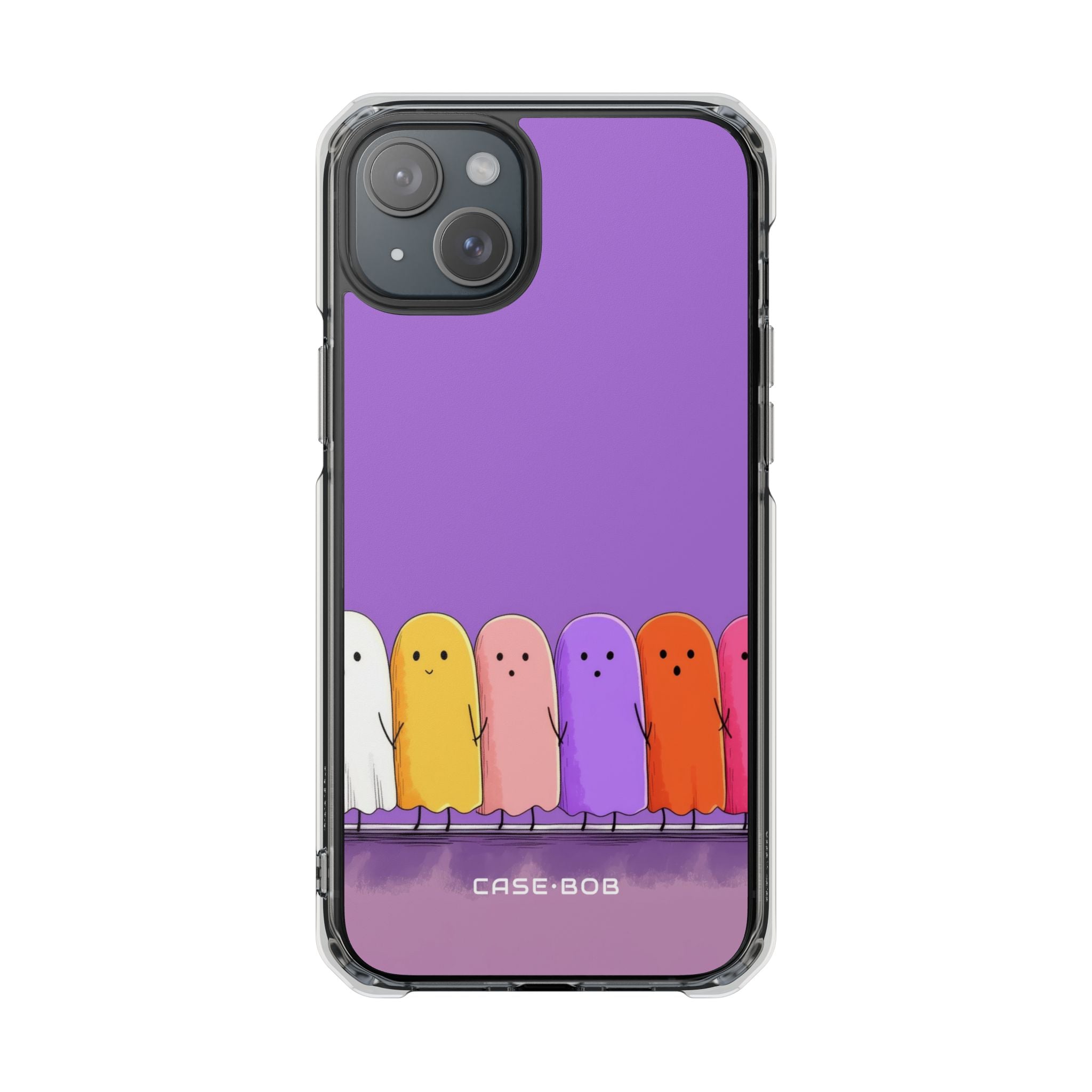 Colorful Ghosts iPhone 15 Plus Case - Impact