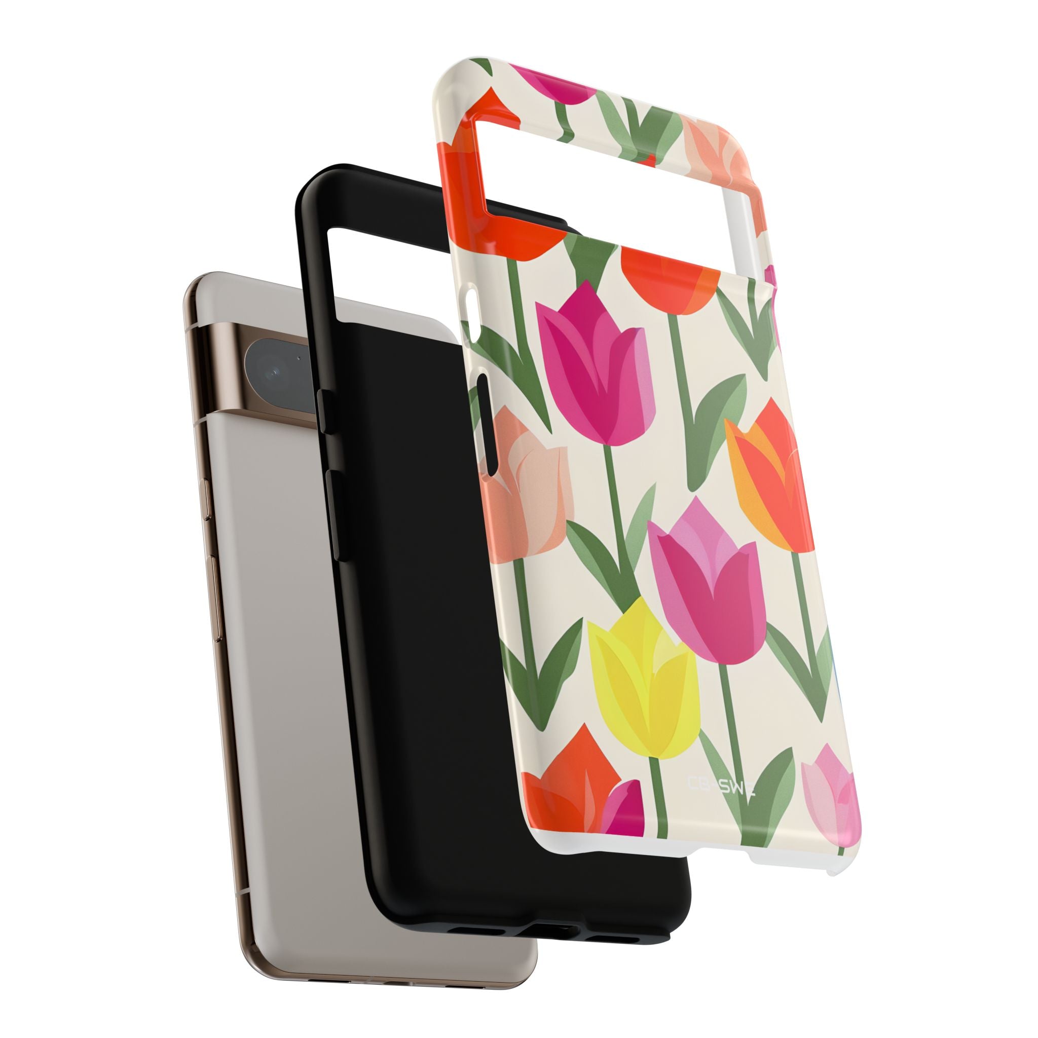 Vibrant Tulip Array - Google Pixel Case