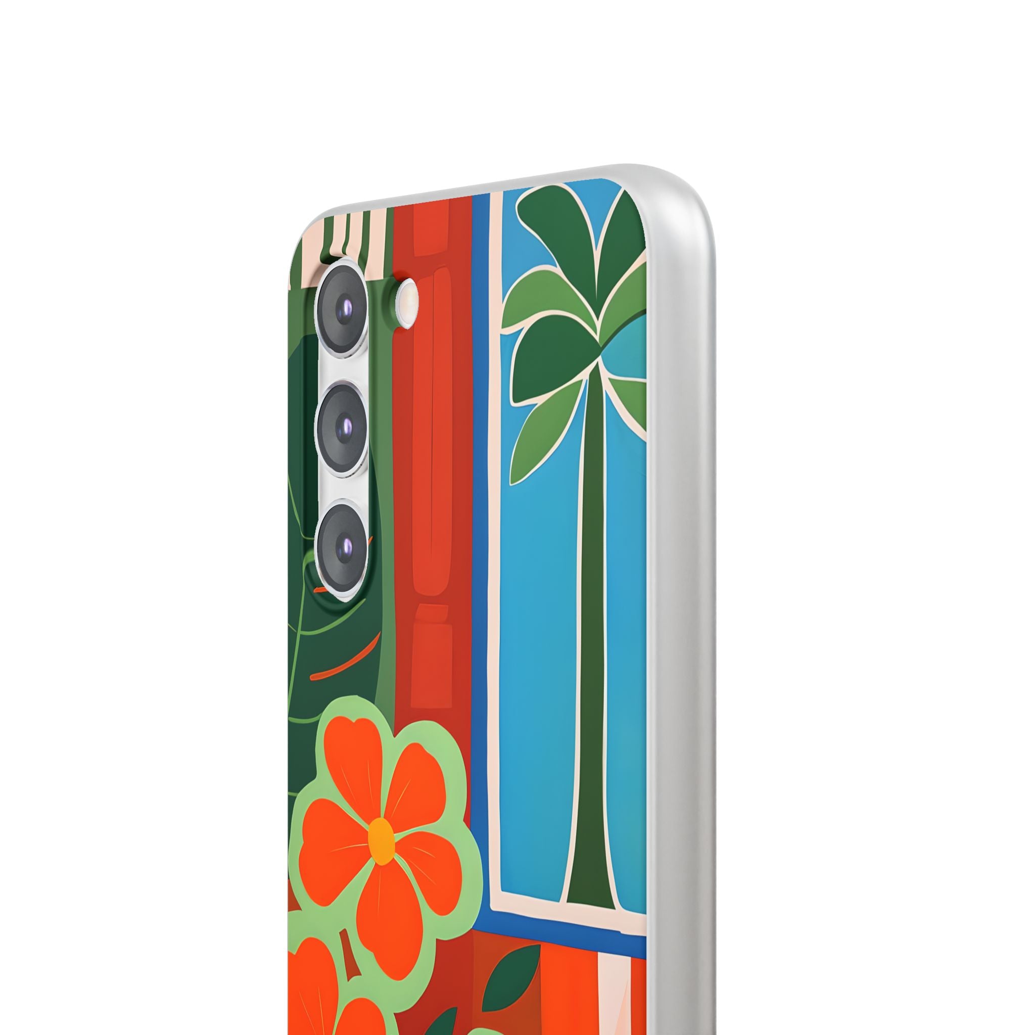 Orange Blossom Burst Samsung S23 Plus Case - Soft