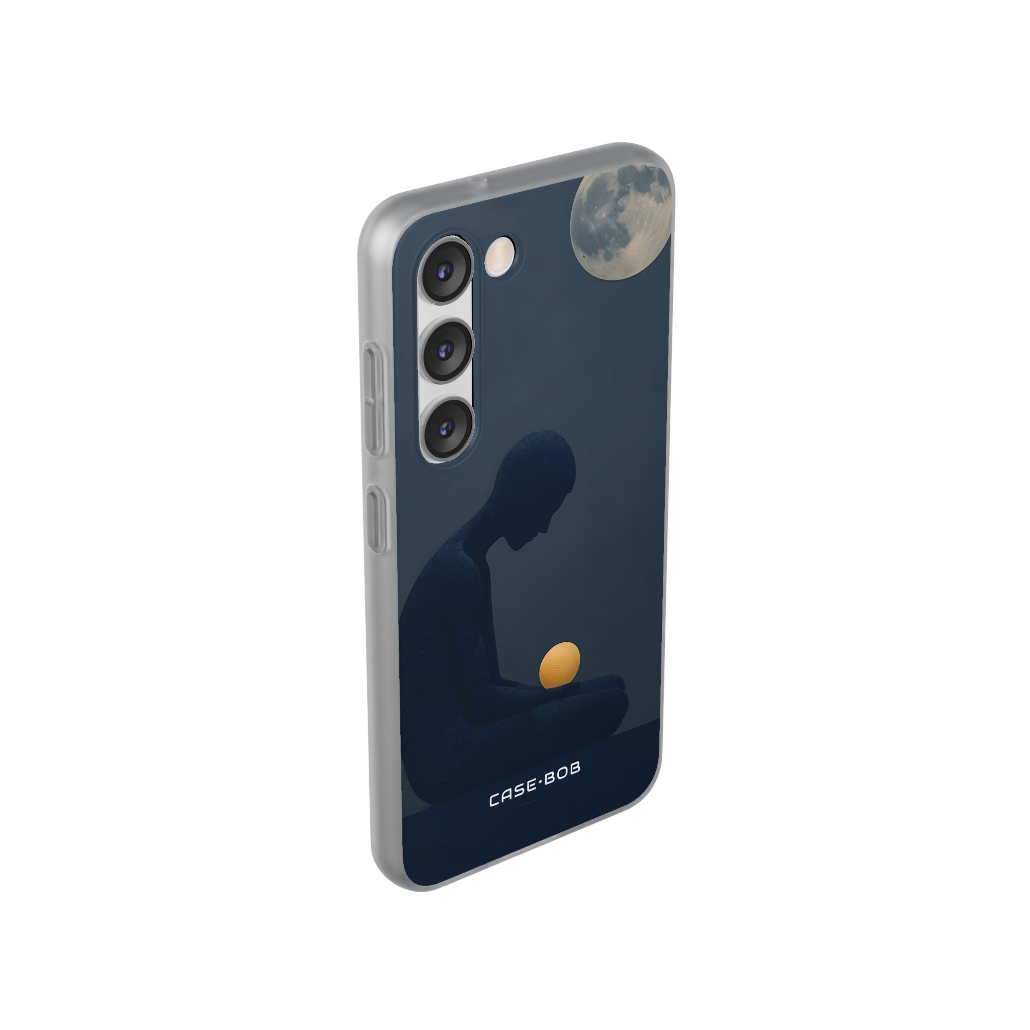 Moonlit Contemplation Samsung S23 Case - Soft