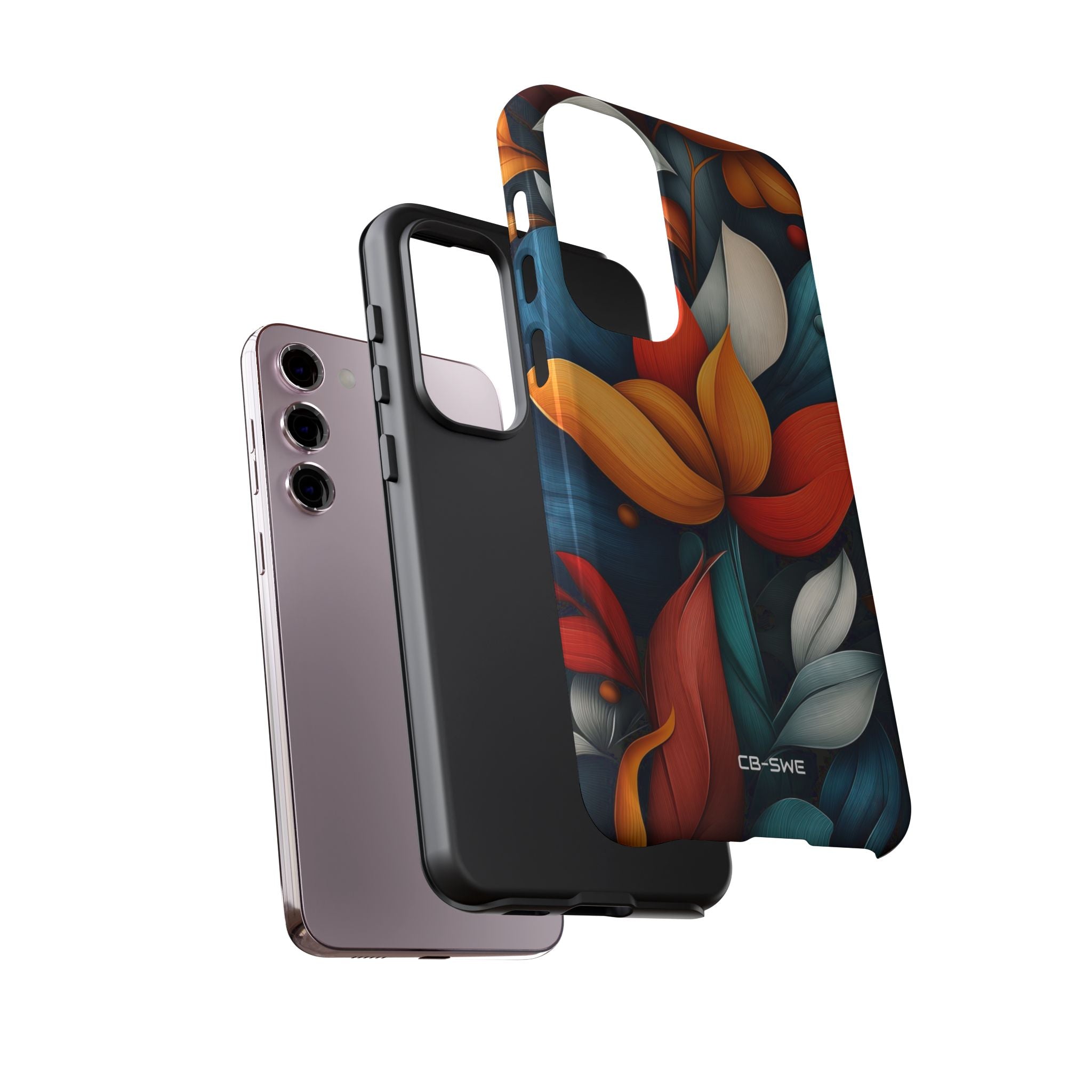 Vibrant Floral Harmony - Samsung Case