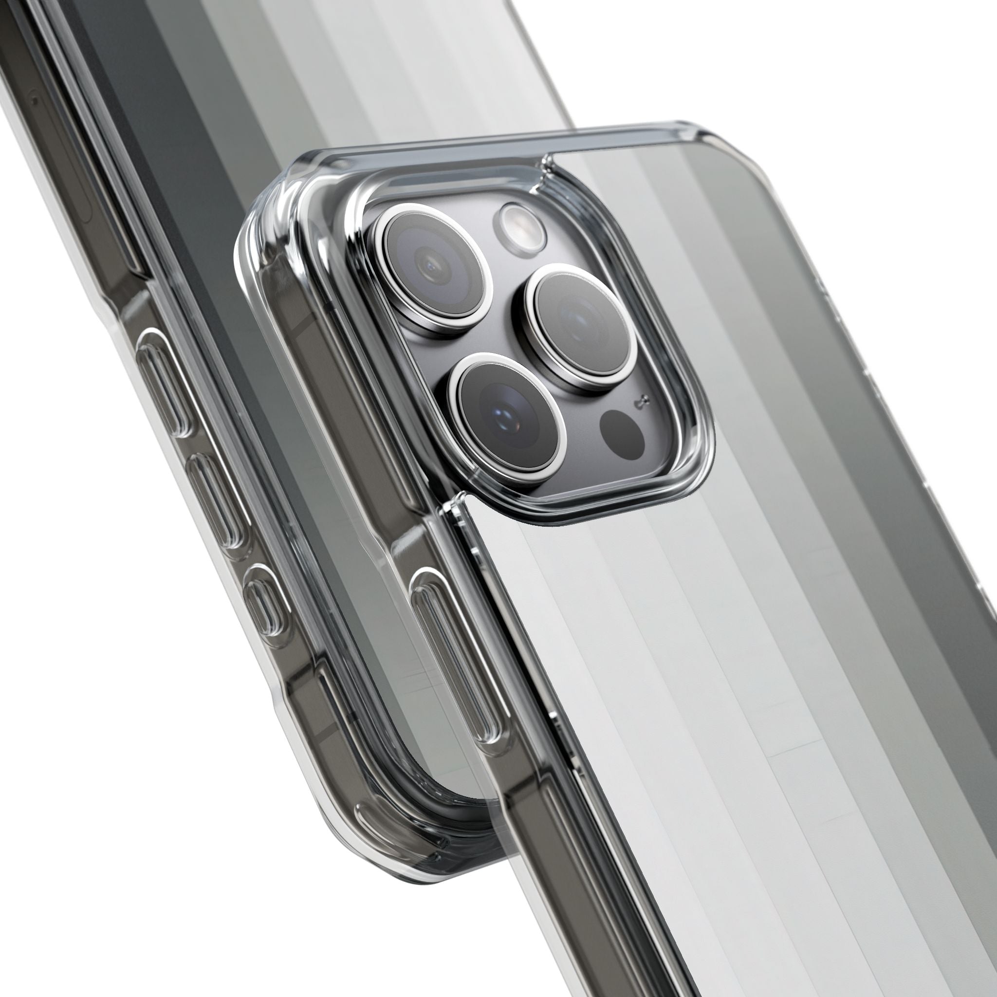 Gradient Bands iPhone 15 Pro Max Case - Impact