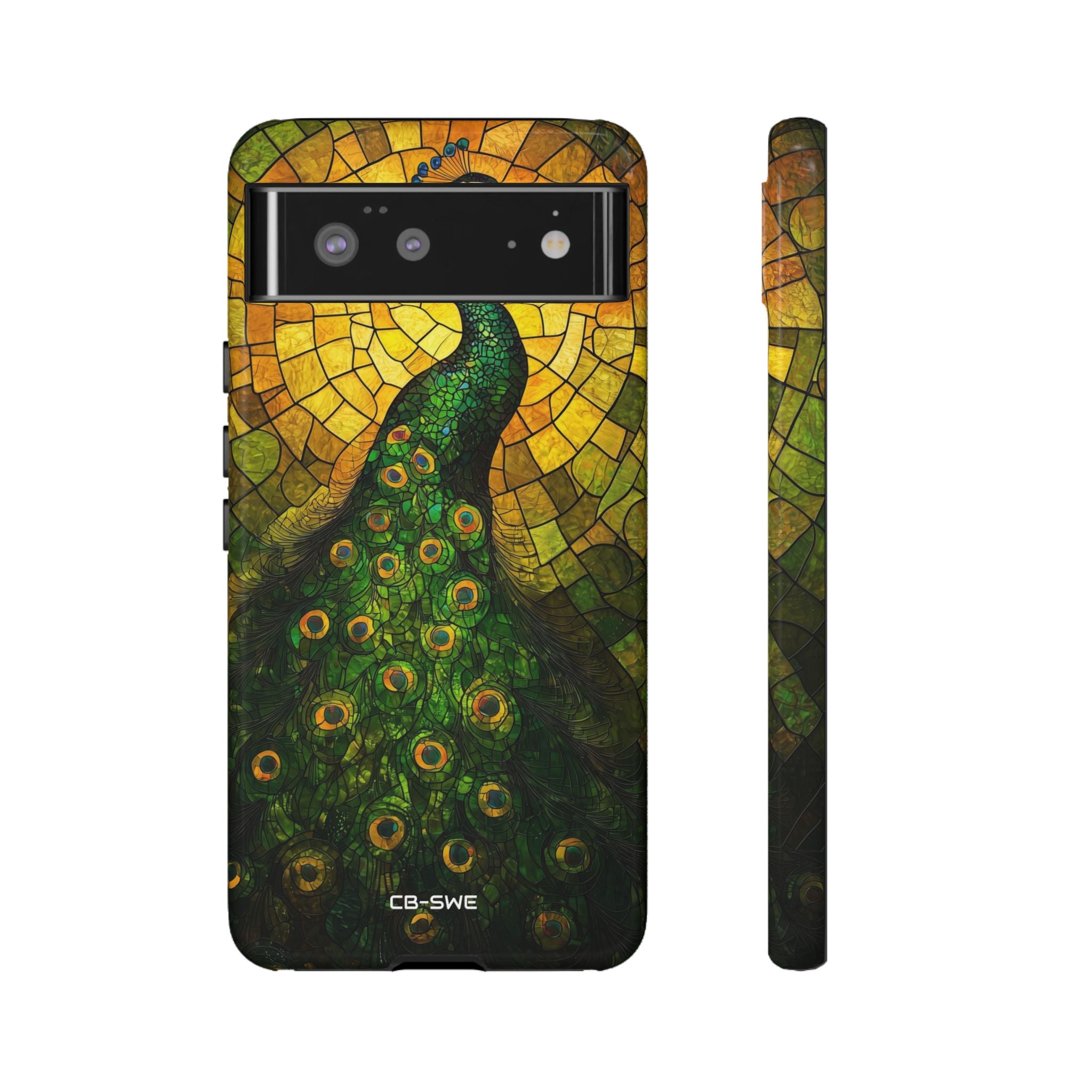 Peacock Spreads Light - Google Pixel Case