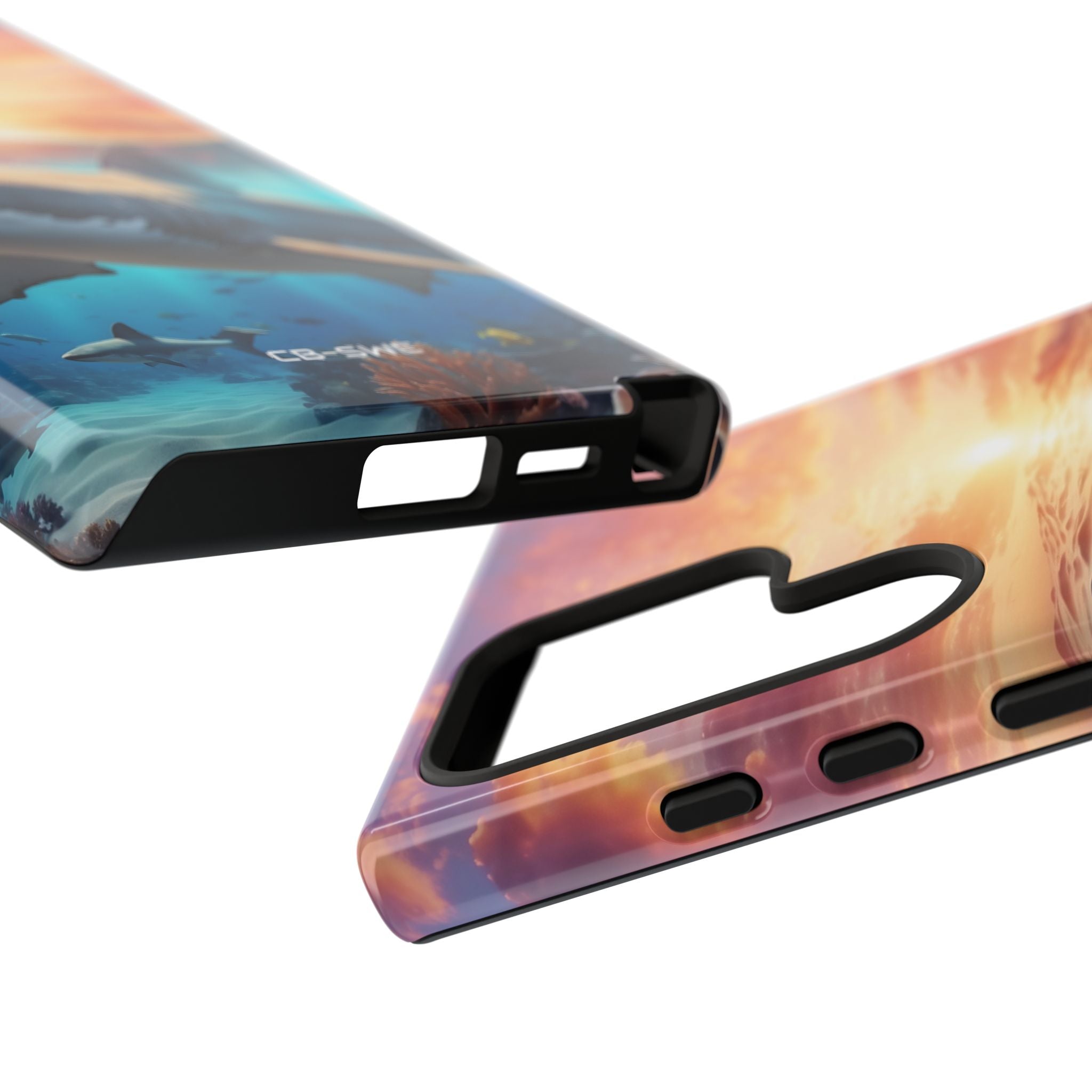 Shark Swims Through - Samsung Case