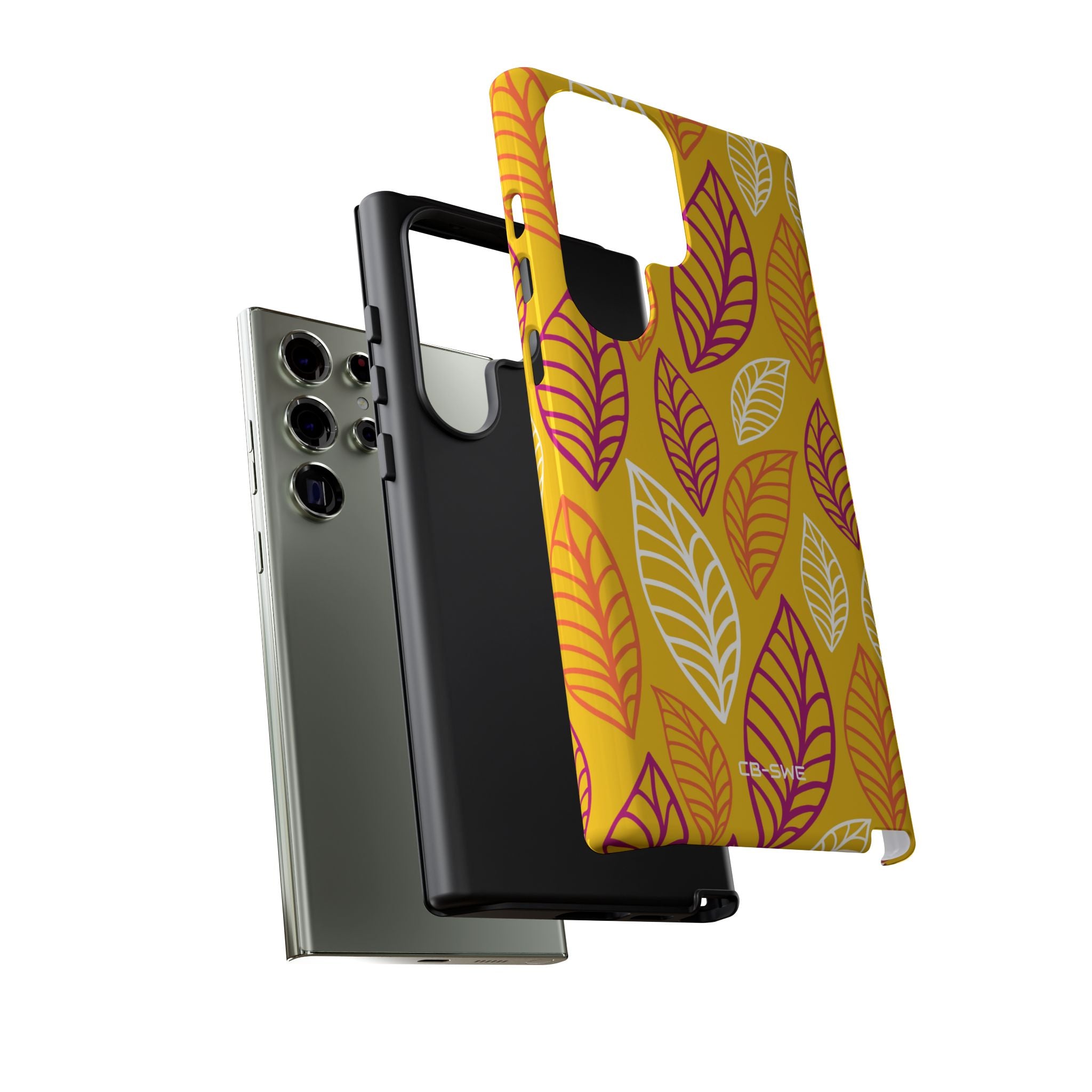 Vibrant Leaf Symphony - Samsung Case