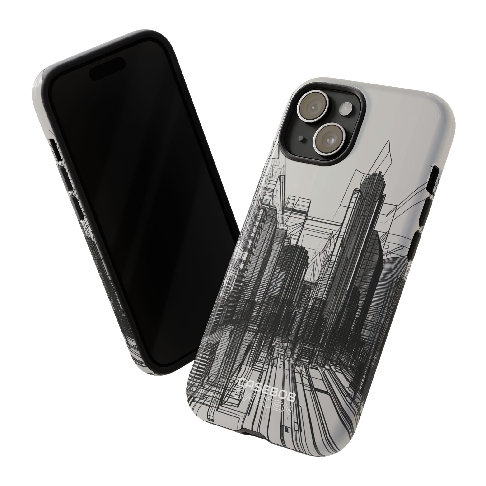 Urban Line Maze iPhone 15 - Resistente
