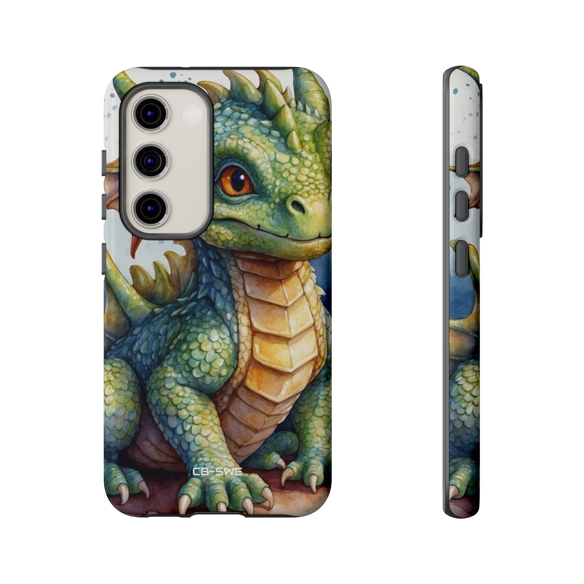 Green Dragon Smiles - Samsung Case