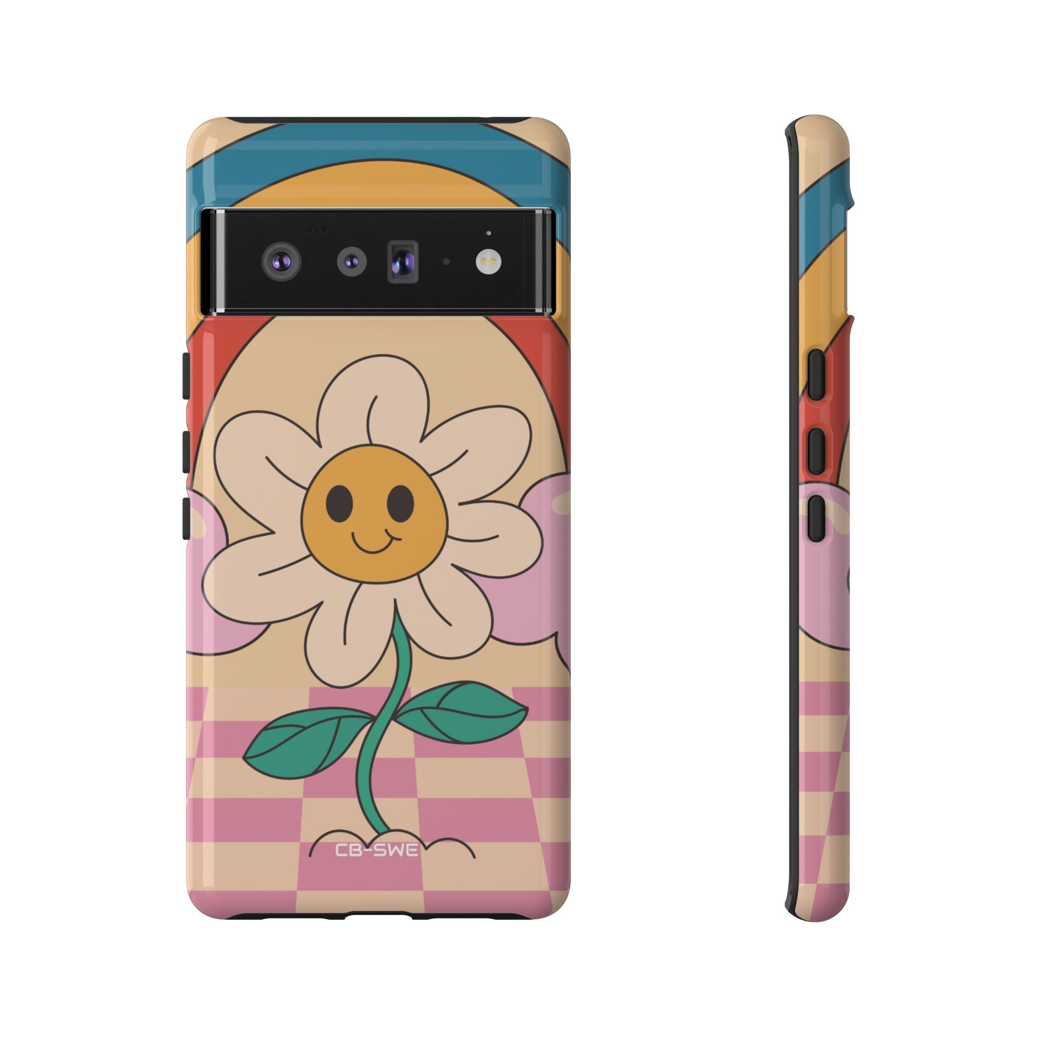 Joyful Retro Bloom - Google Pixel Case