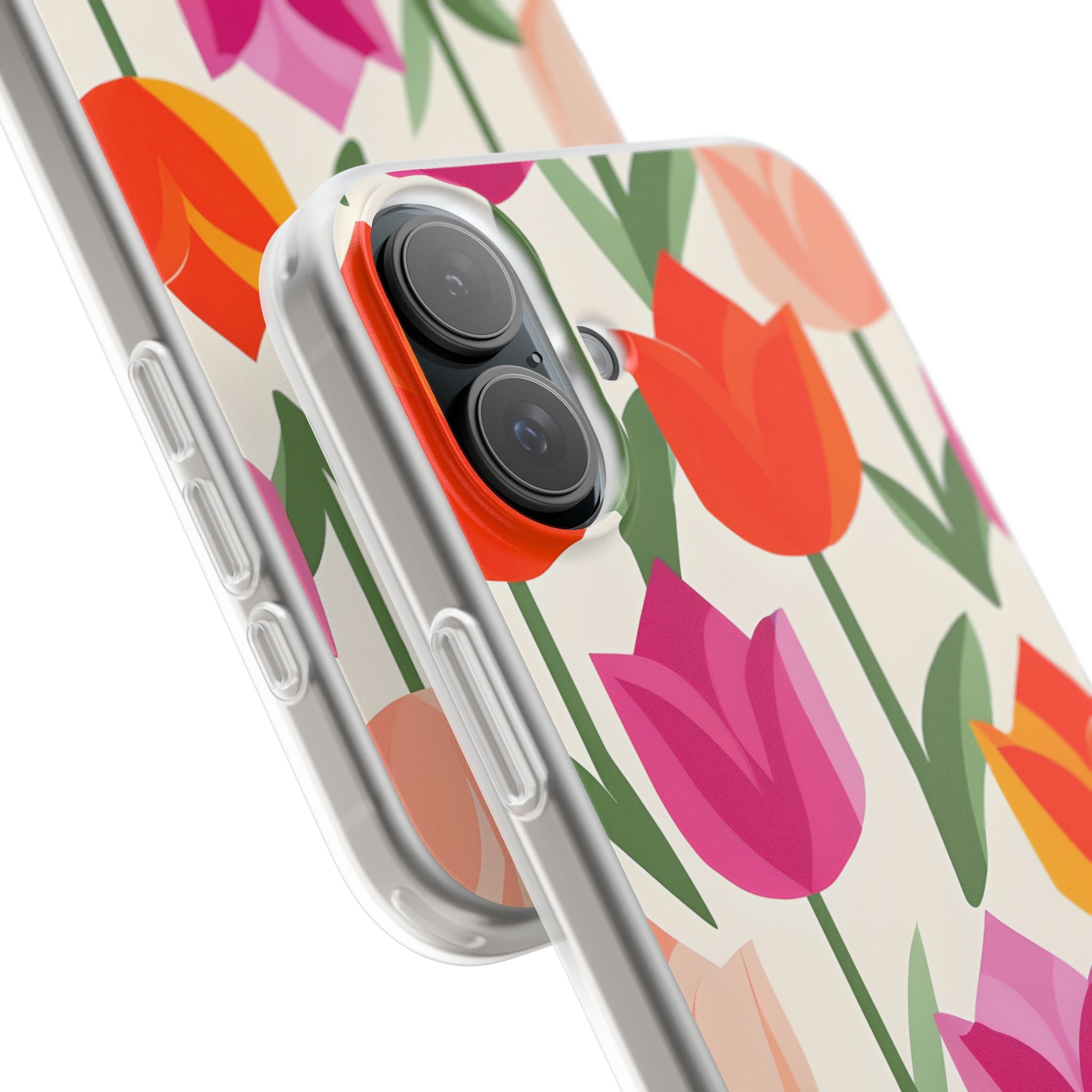 Tulip Harmony Green iPhone 16 Plus - Soft Case