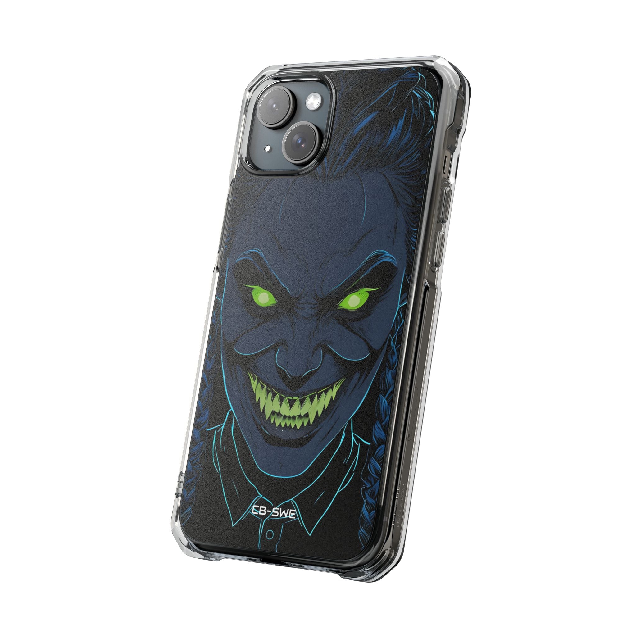 Glowing Eyes Dark Fiend iPhone Case - Impact