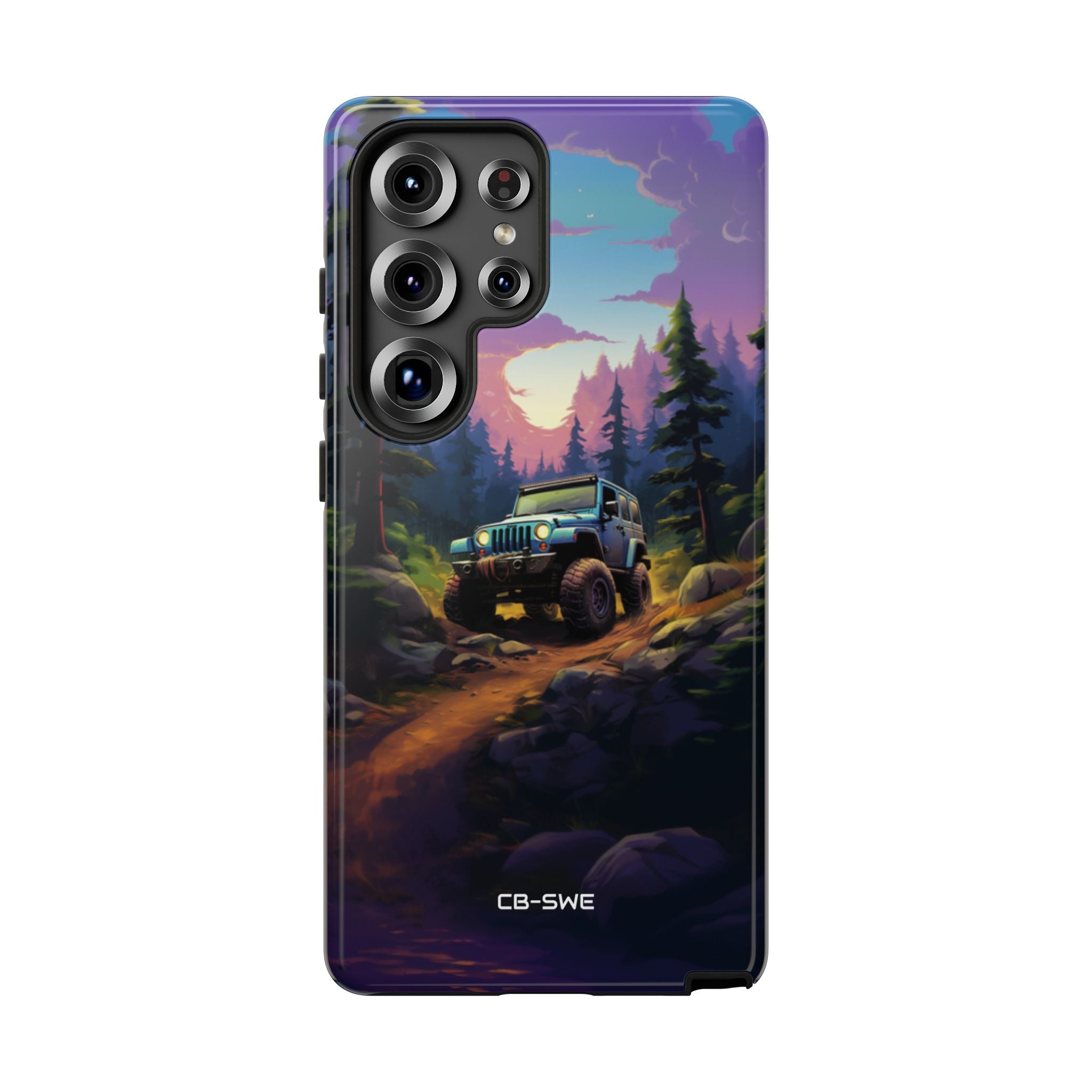 Sunset Forest Drive - Samsung Case
